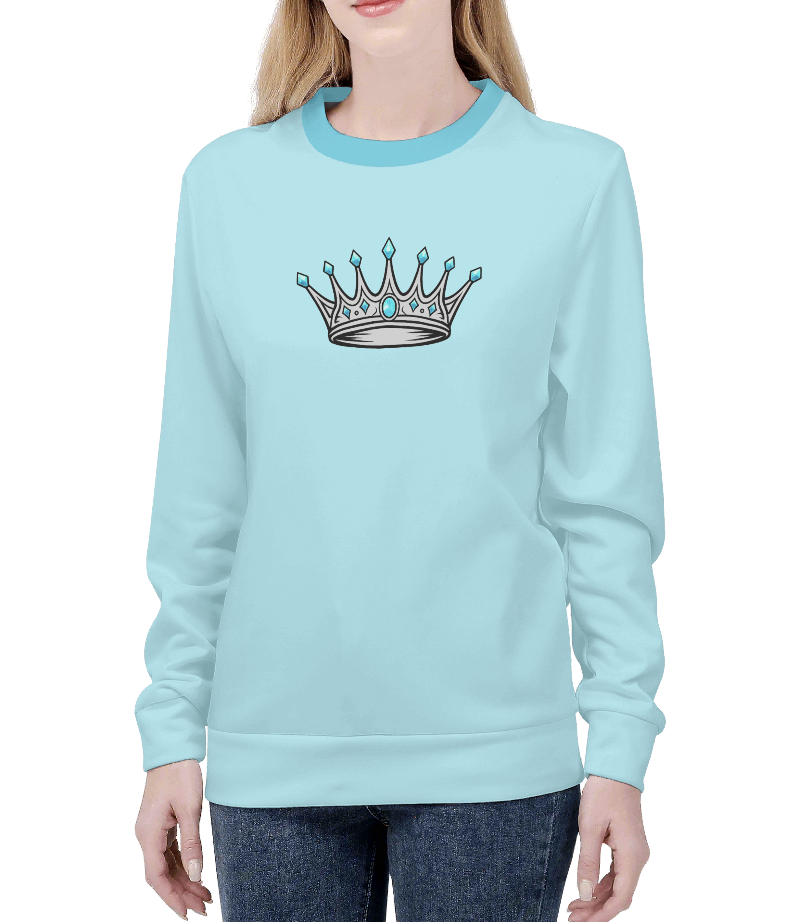 Royal Crown Adult Crewneck Sweatshirt
