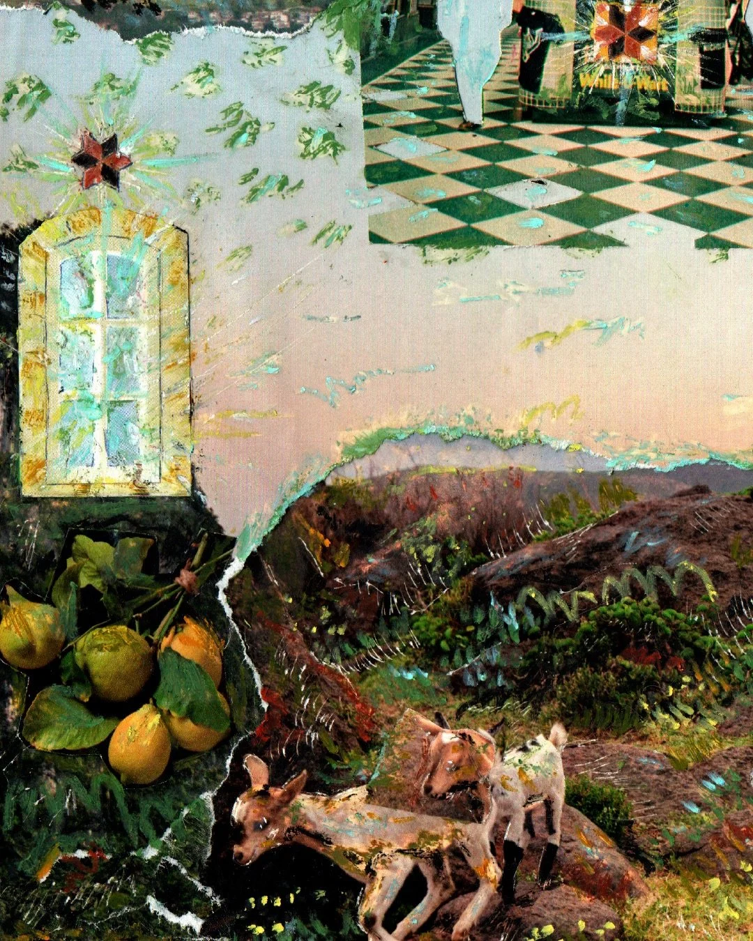 🪐 Arte de Janeiro 🌾 criada para representar a transi&ccedil;&atilde;o entre os arqu&eacute;tipos de Capric&oacute;rnio ♑️ (O Diabo) e Aqu&aacute;rio ♒️ (A Estrela) que acontece durante o m&ecirc;s, assim como o clima do in&iacute;cio de ver&atilde;