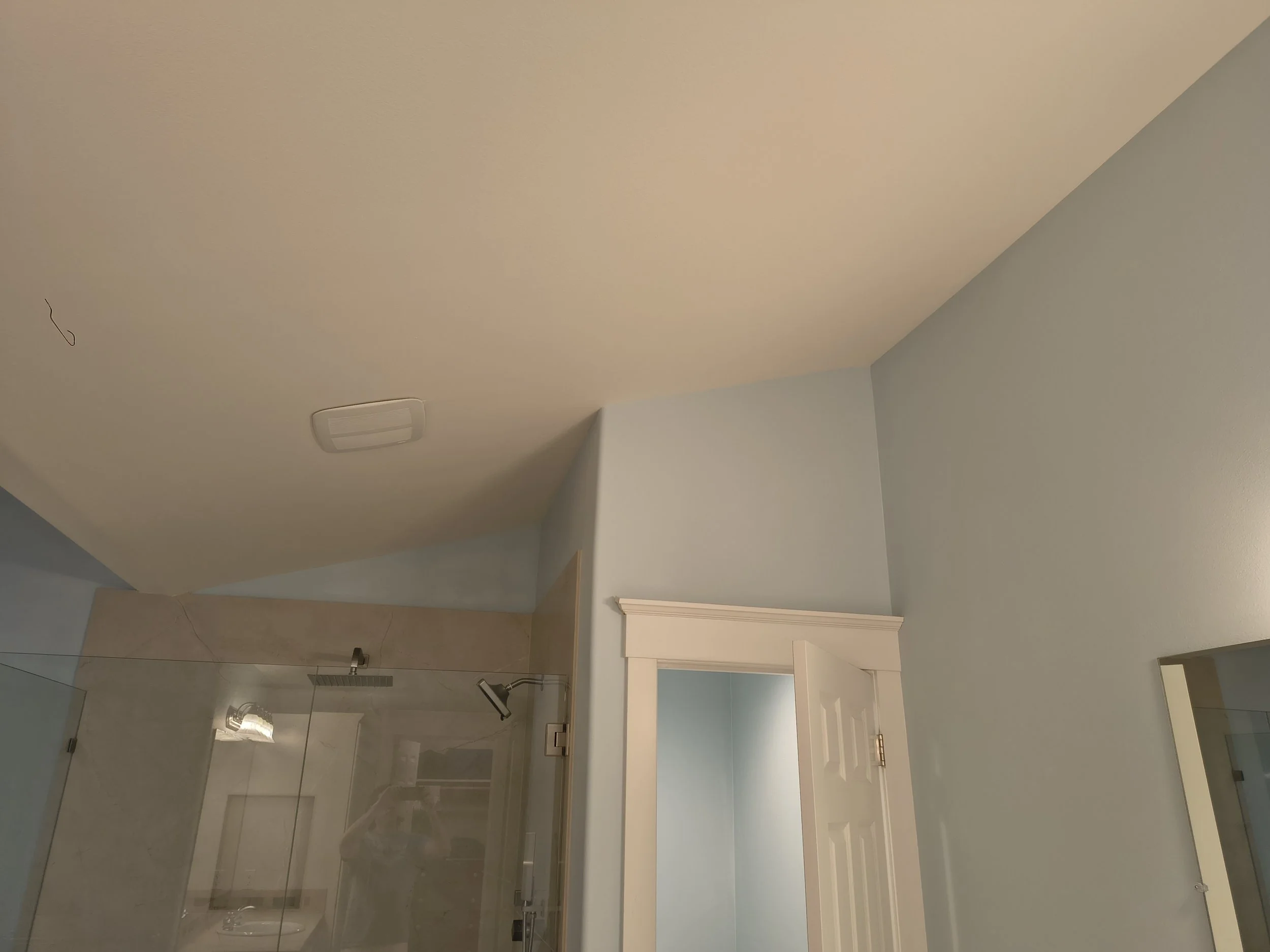Interior paint: walls and ceiling