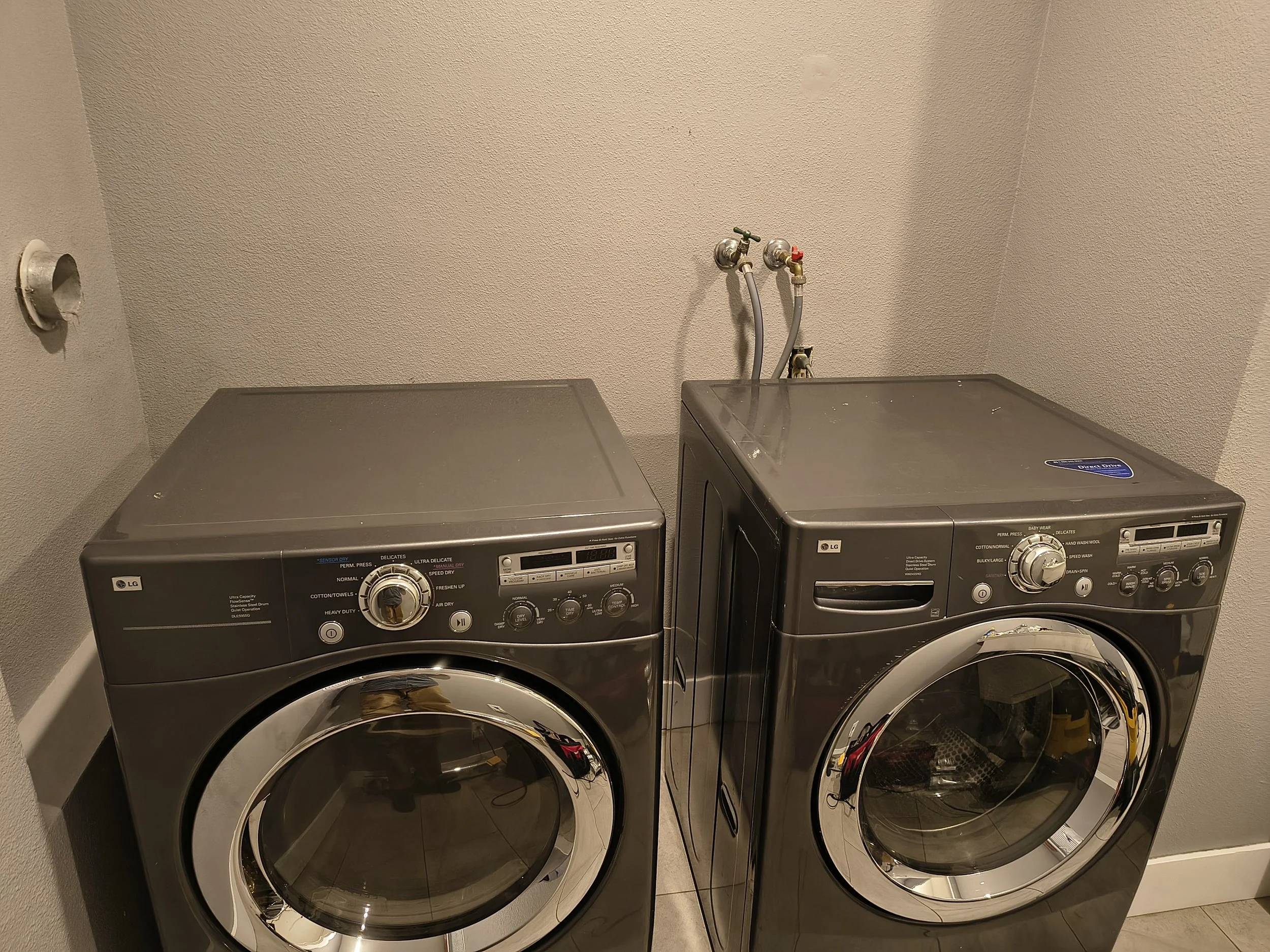 Laundry Room custom counter and shelves