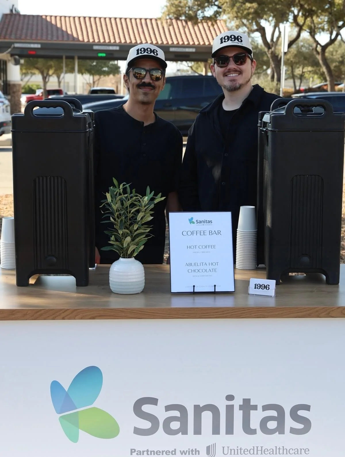 coffee brand activation for grand opening in san antonio