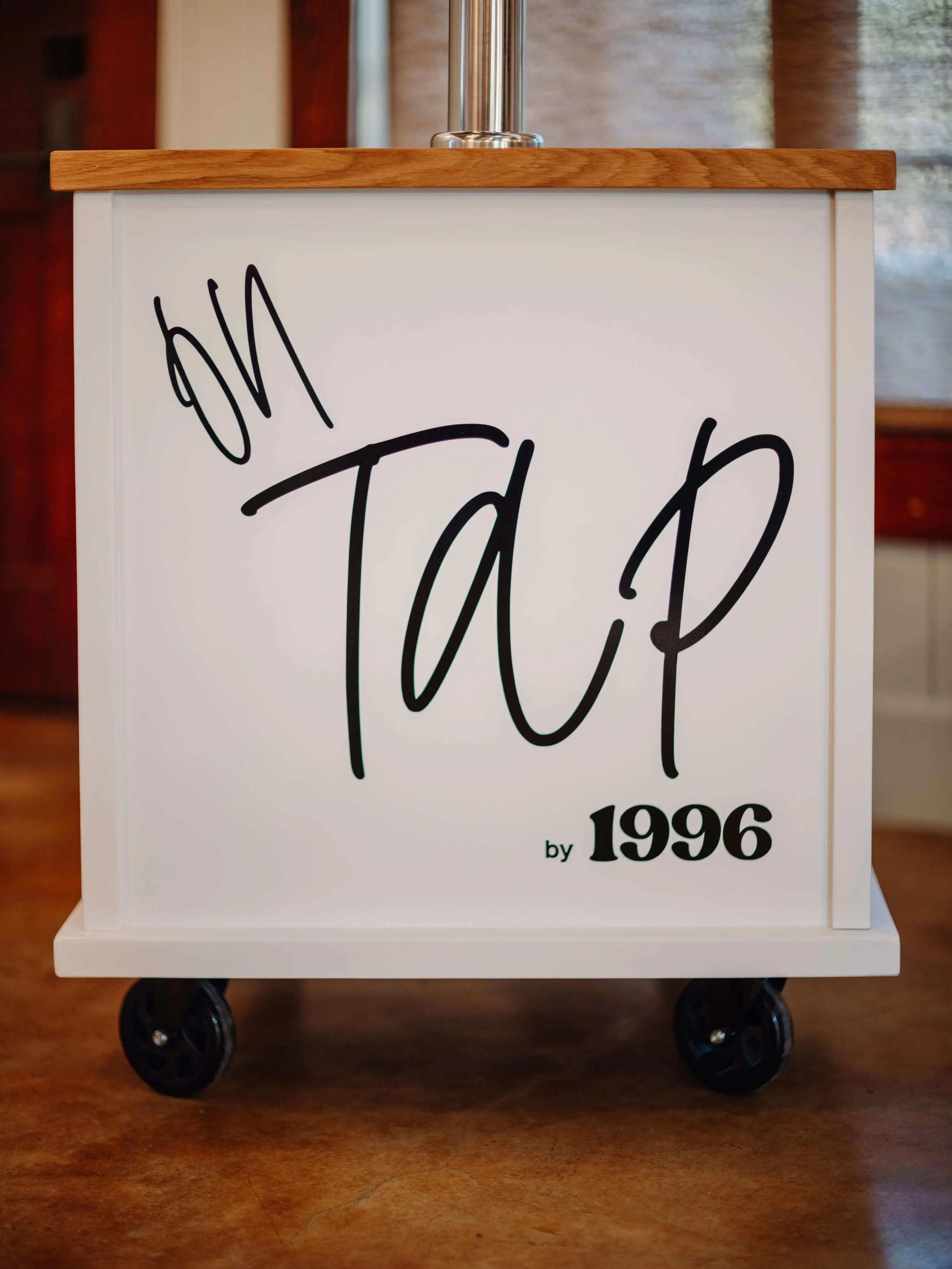 1996 coffee tap cart for events in san antonio