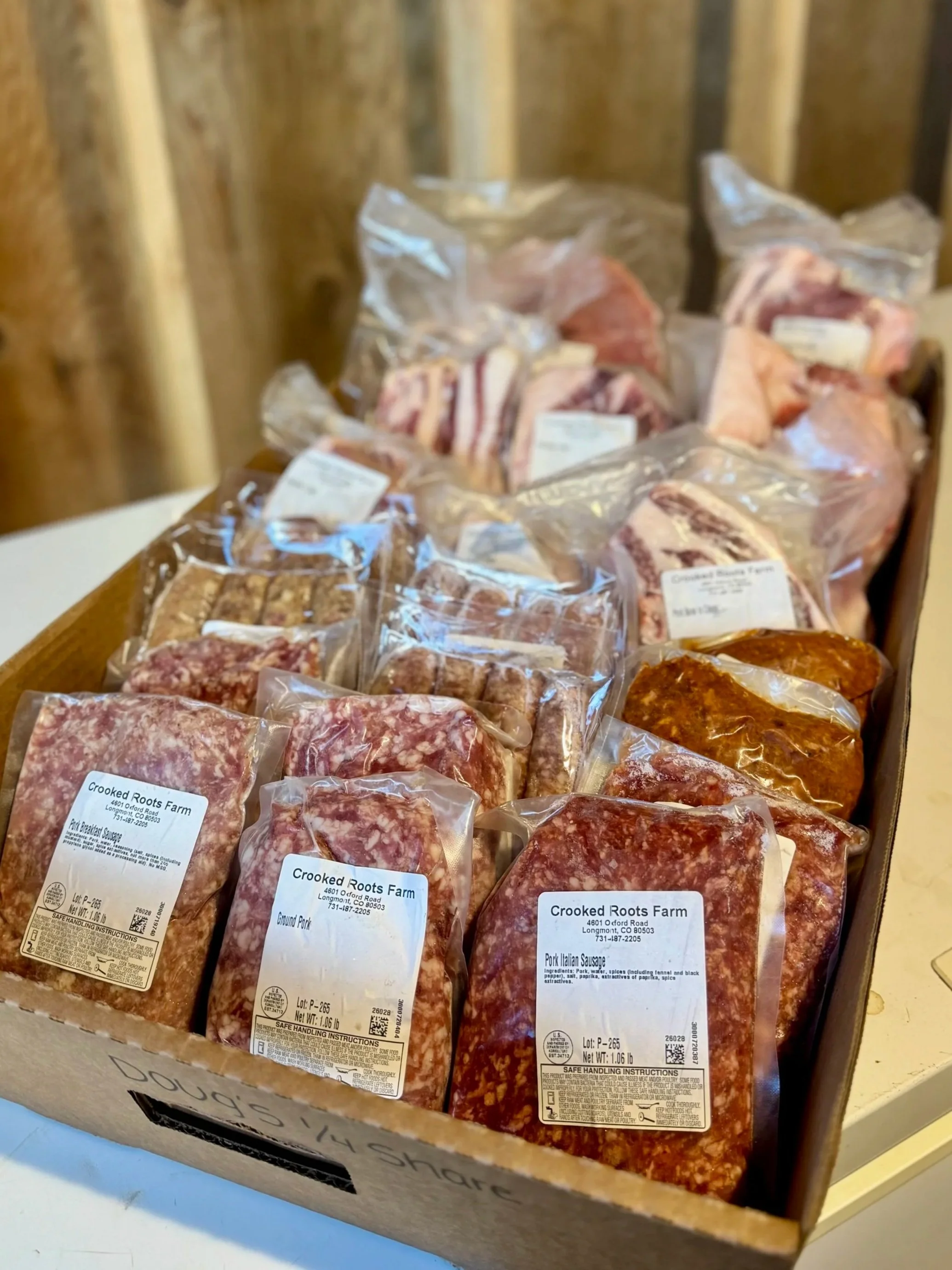 Pork Quarter Share (30 lbs) Deposit