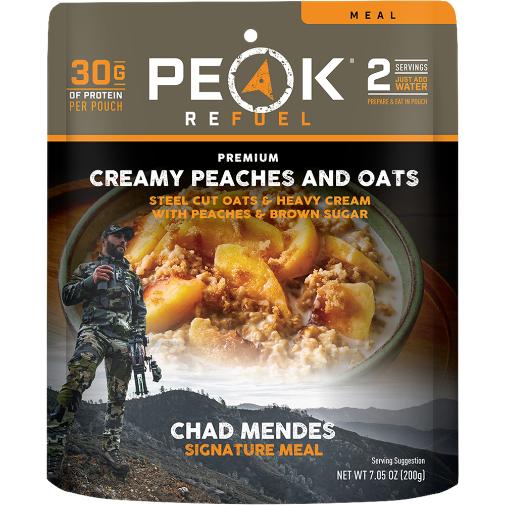 Peak Refuel Creamy Peaches & Steel Cut Oats