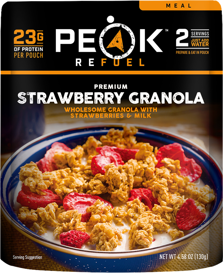 Peak Refuel Strawberry Granola