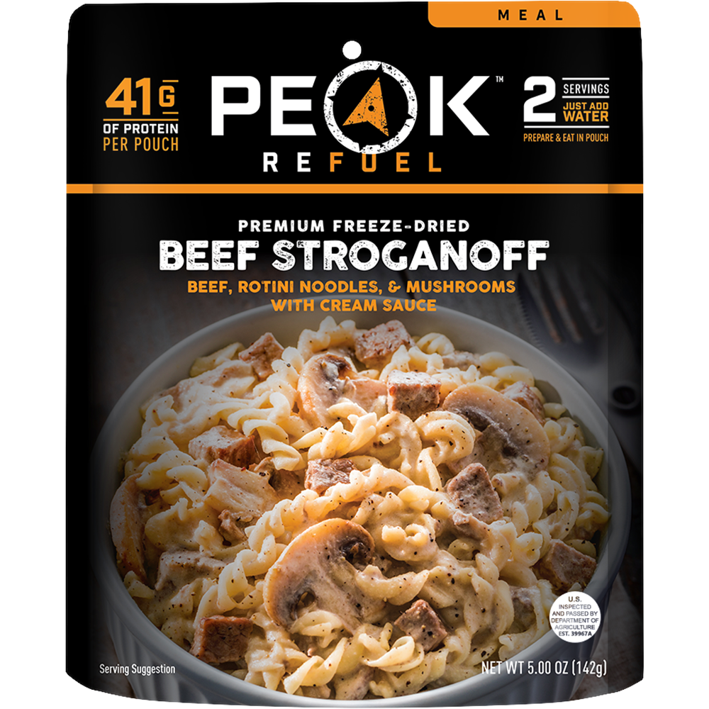 Peak Refuel Beef Stroganoff