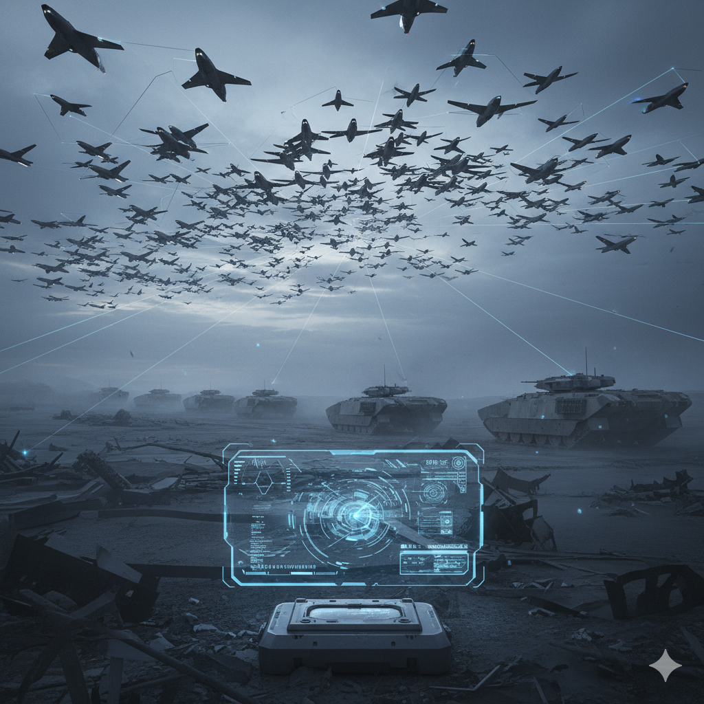 Das Schlachtfeld von morgen: Schwärme, die denken können