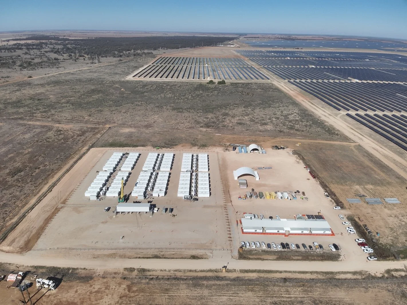 Mega-Batterie für Solarstrom in Australien