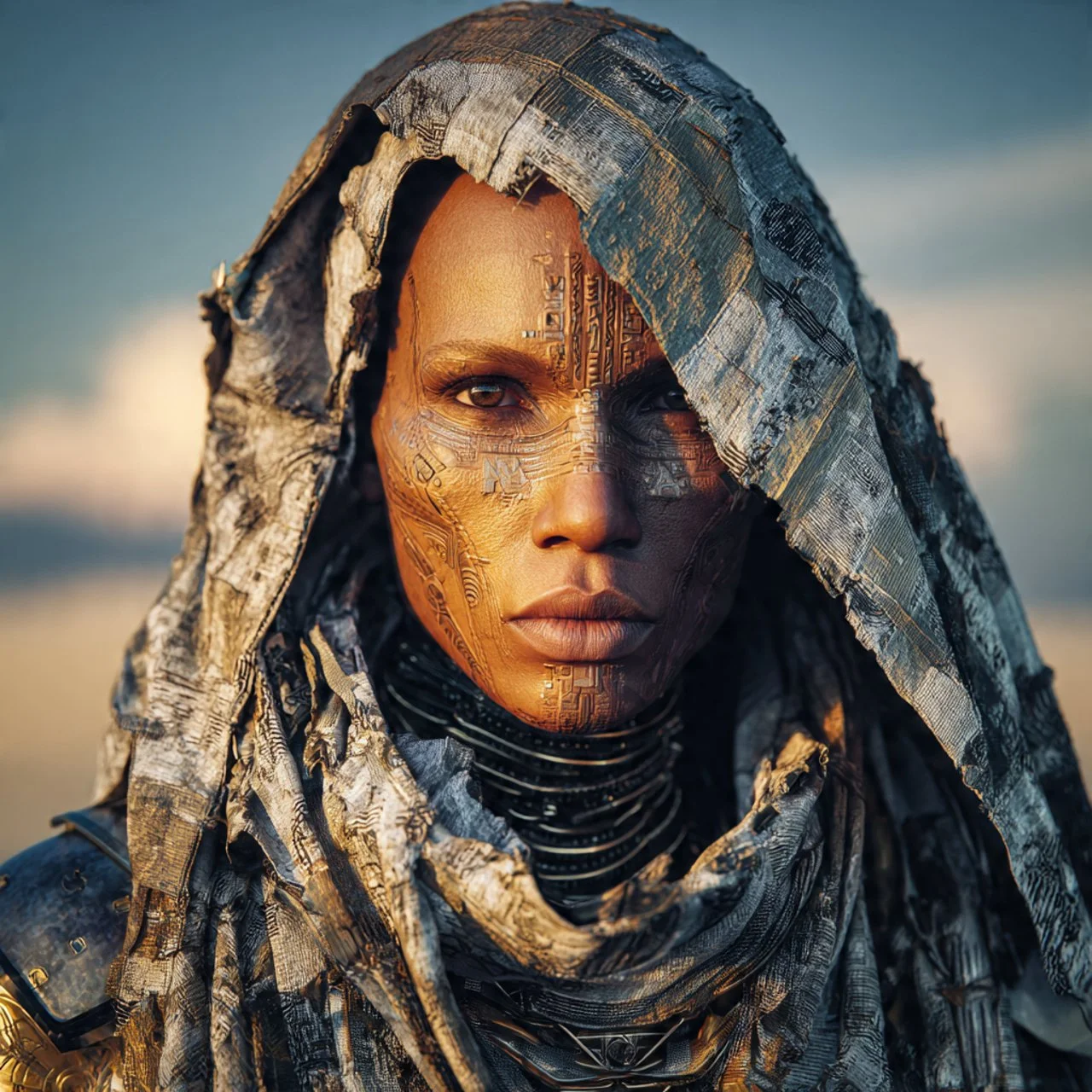 Aureate Cartography: The Pulse of Time