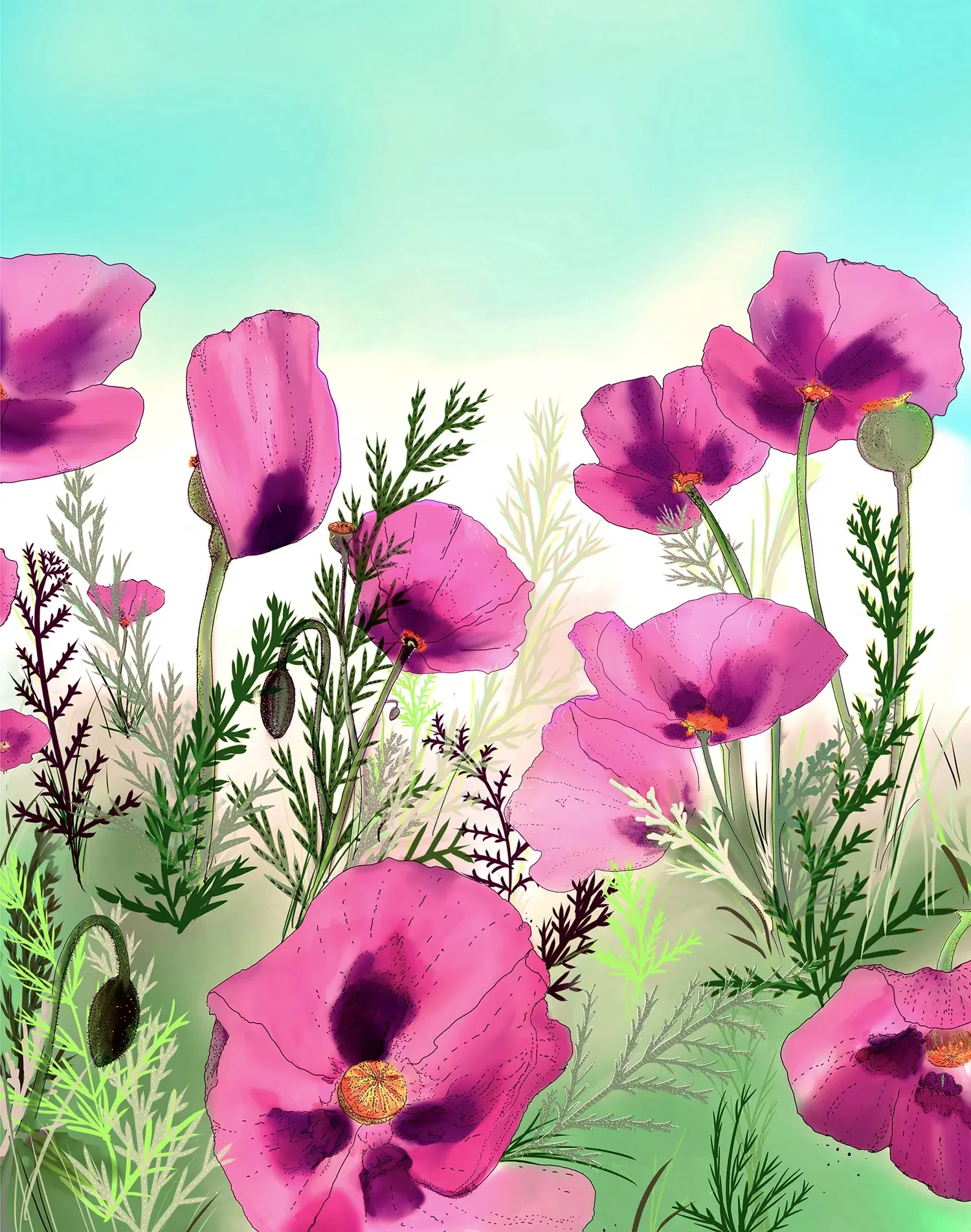 poppy field_art bymari rosa.webp