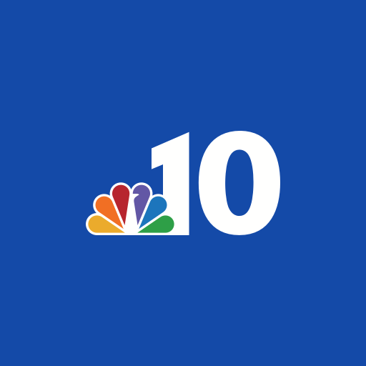 NBC 10 logo on a blue background.