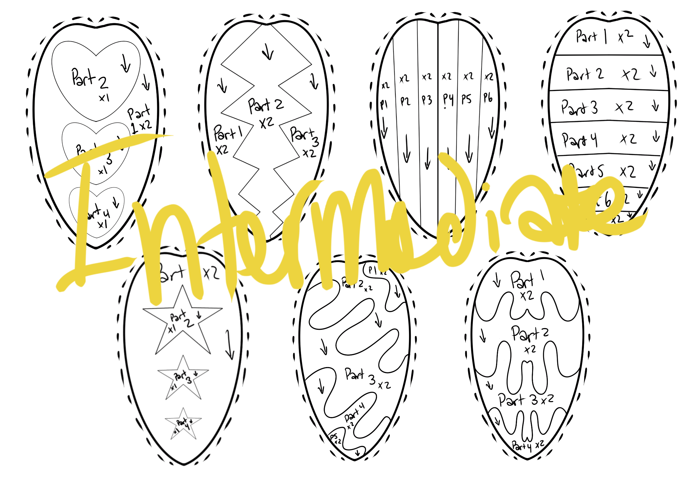 Intermediate Keychain Tail PATTERN DOWNLOAD