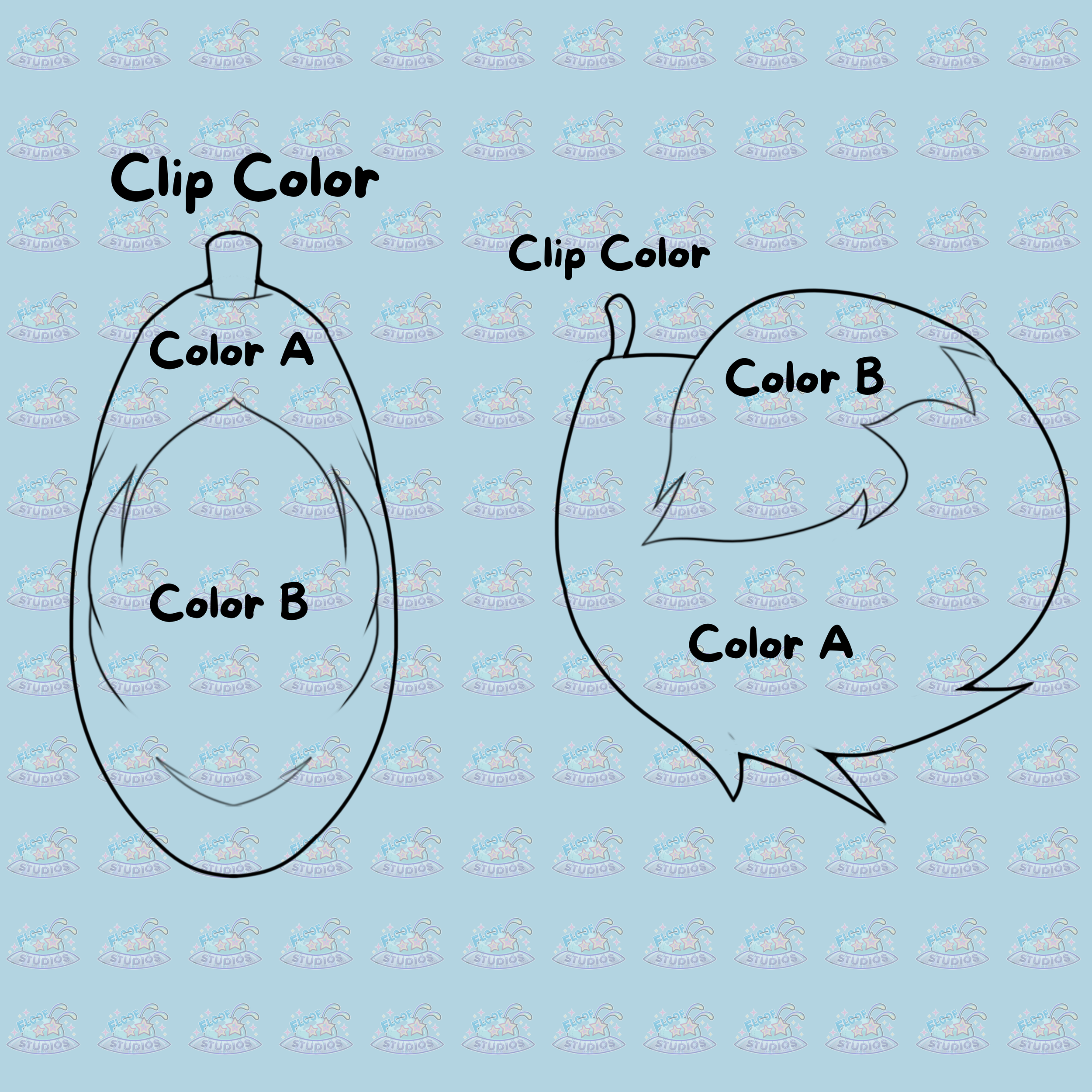 Mini Tail Key Chain (Curly)