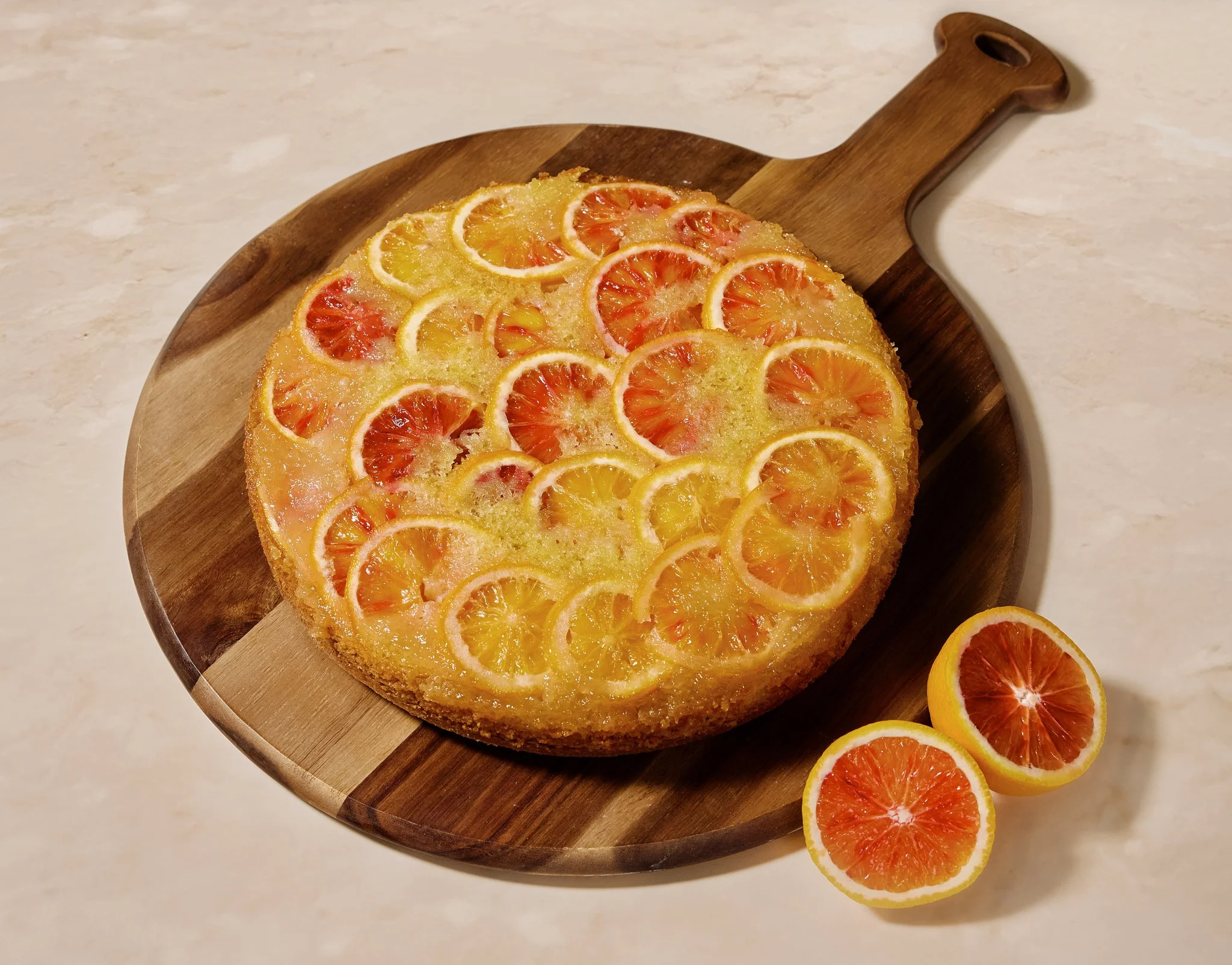 Blood Orange Olive Oil Cake