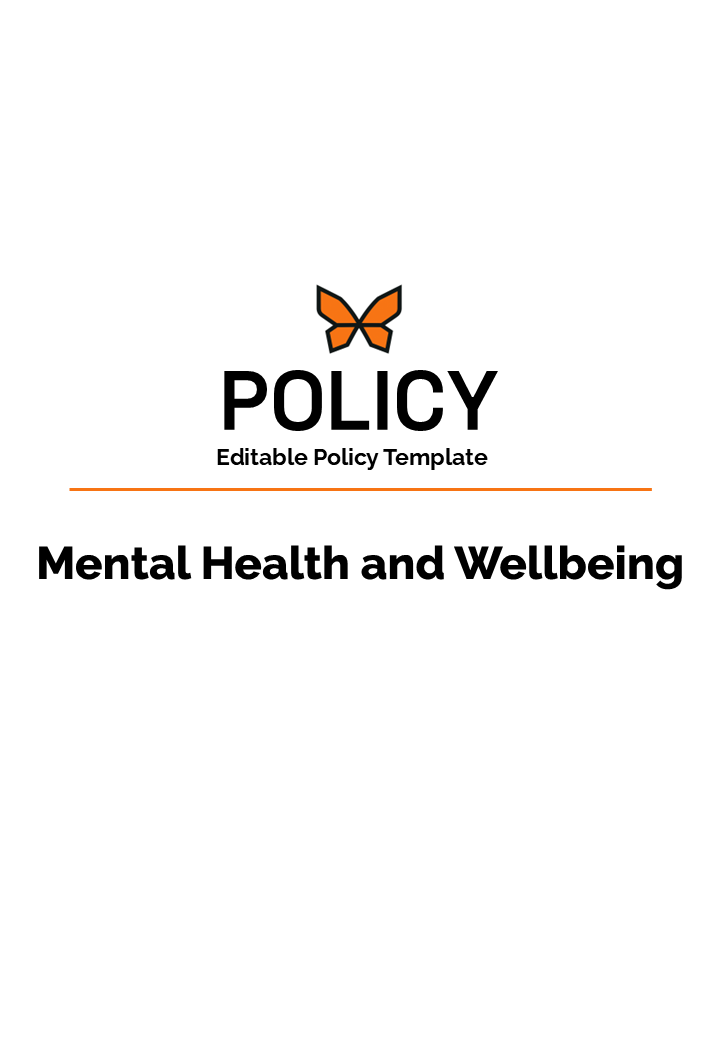 Mental Health & Wellbeing Policy