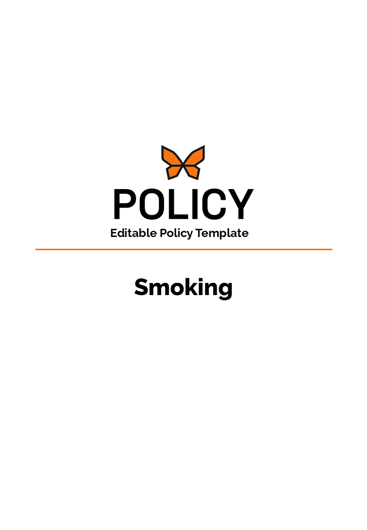 Smoking, Vaping & E-Cigarettes Policy