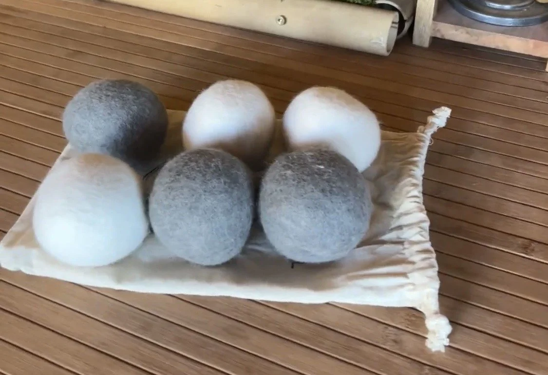 Organic Wool Dryer Balls 3/$25