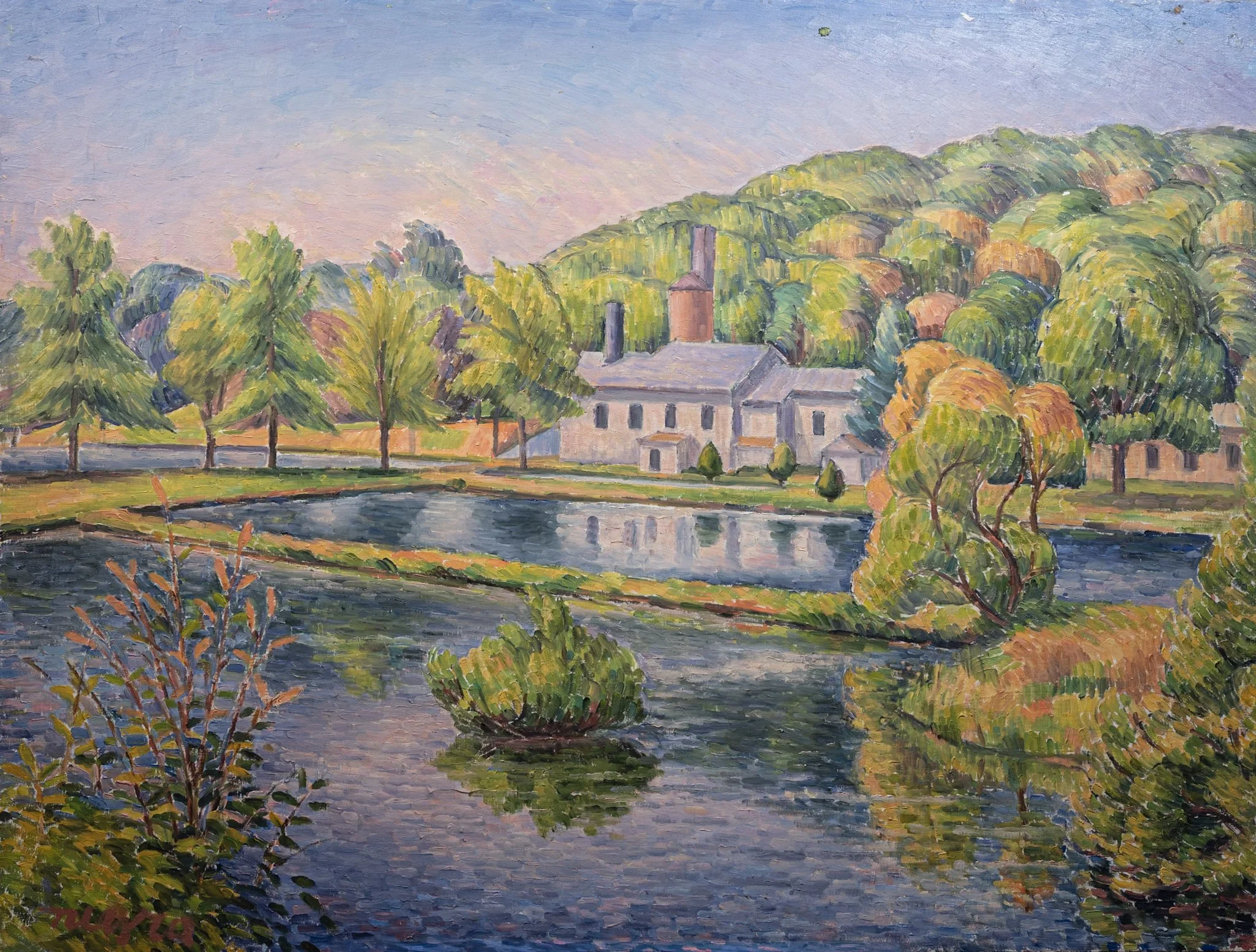 197_Landscape_Orange And Rockland Plant_1960_24×31.5_s.jpg