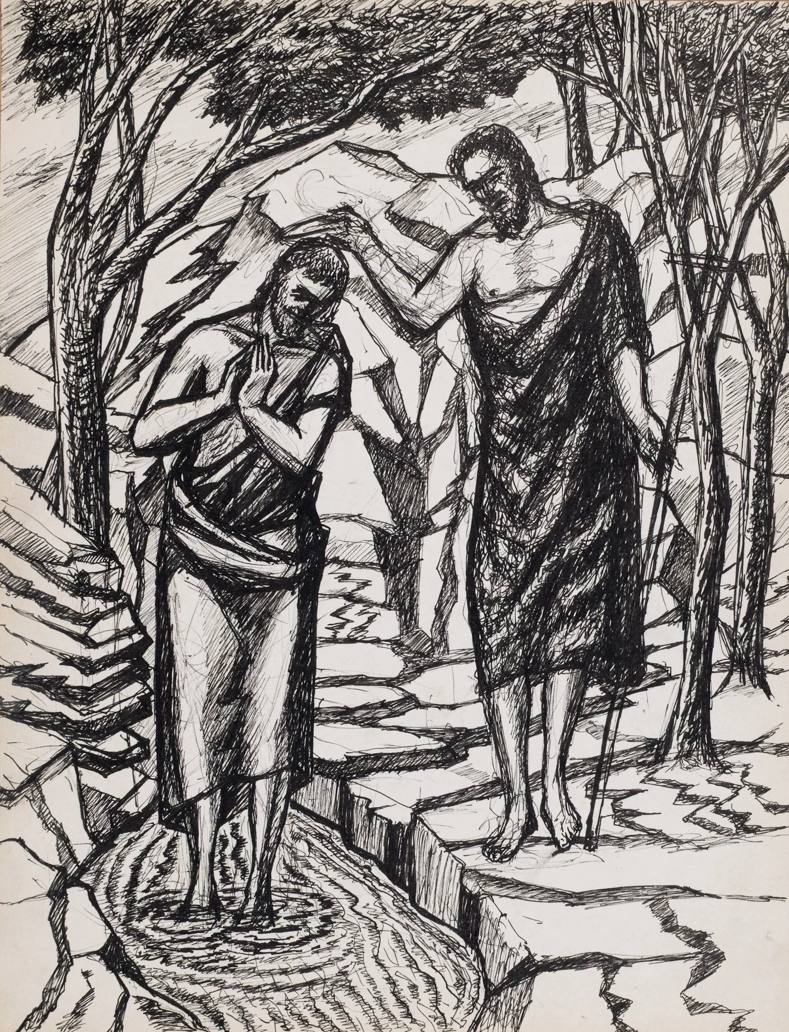 Pen & Ink_216_Biblical Realism_John the Baptist_s.jpg