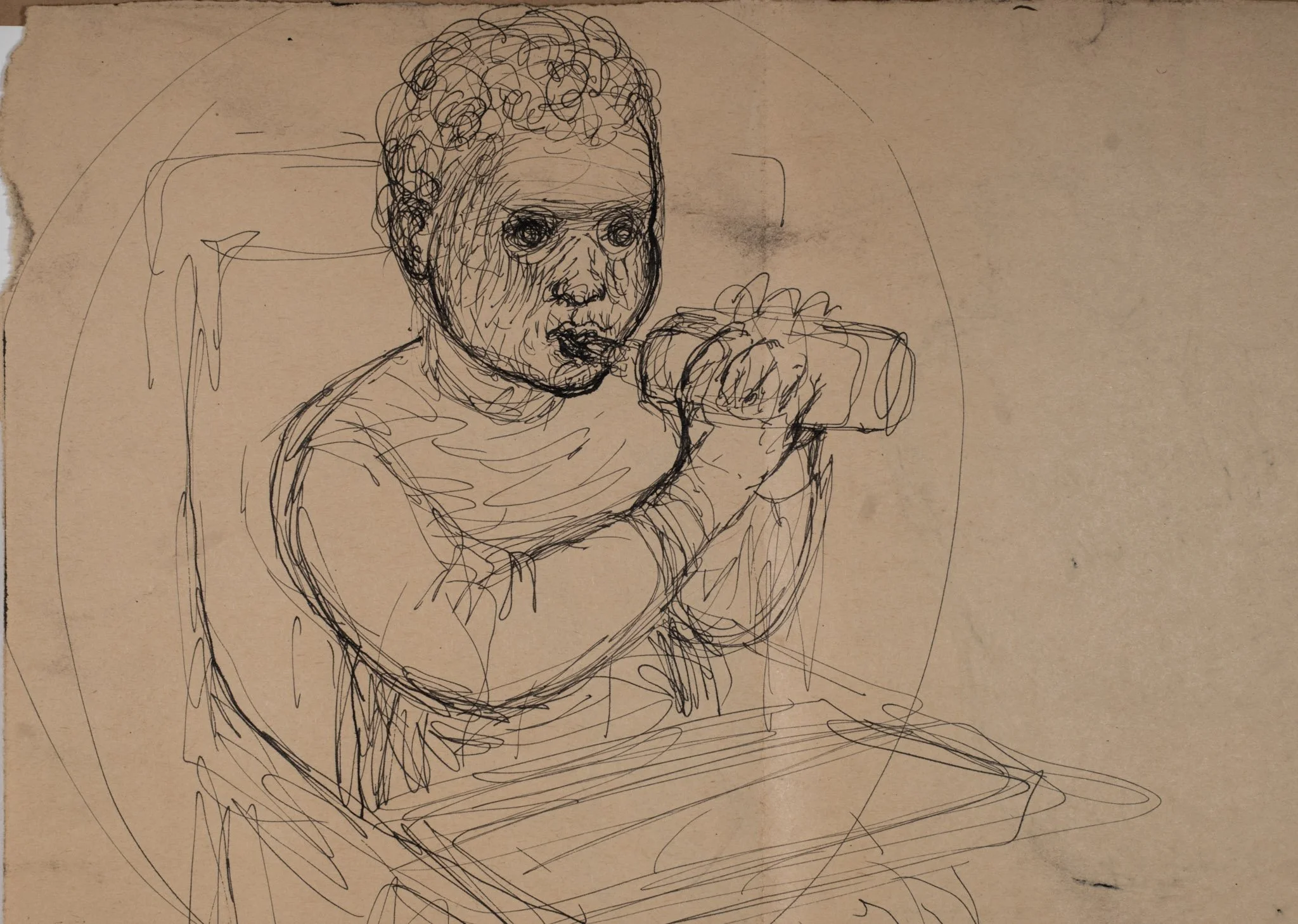 Pen & Ink_172_Portrait Baby_Seated_ThreeQuarter_s.jpg