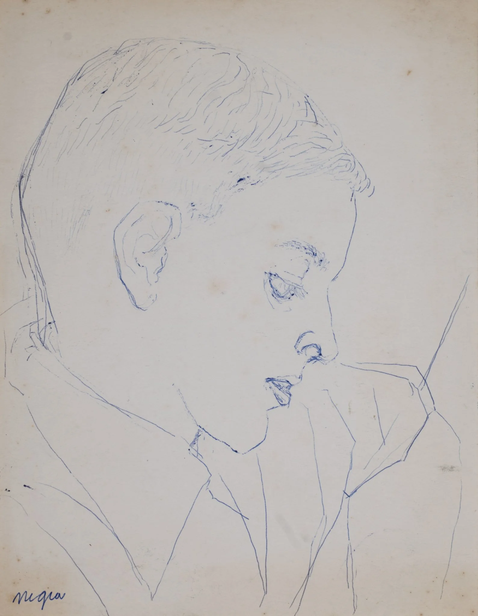 Pen & Ink_196_Figure_Portrait Child_Profile_s.jpg