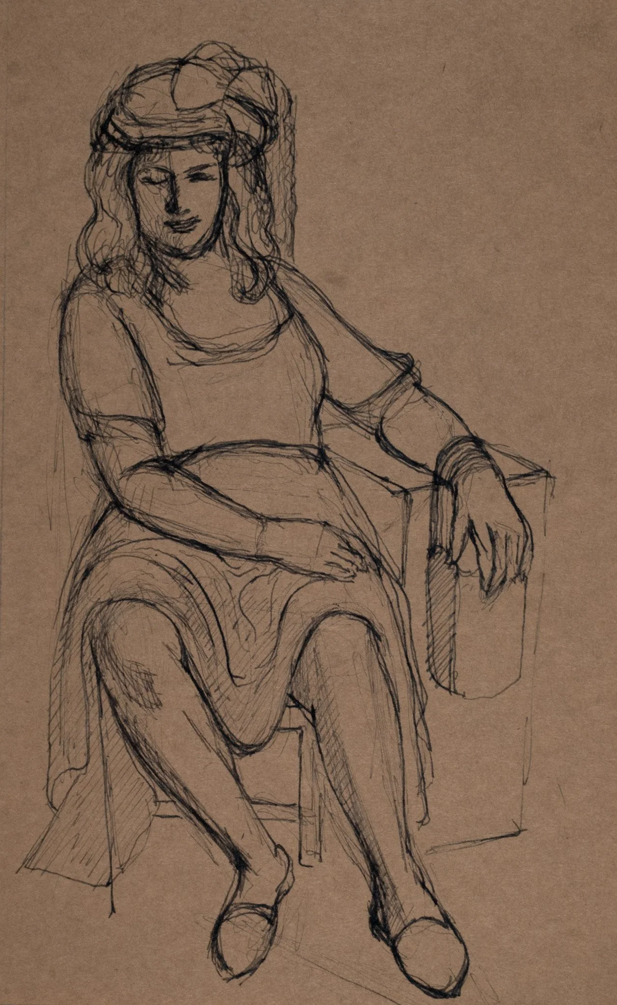 Pen & Ink_103_Figure_Seated_Frontal_s.jpg