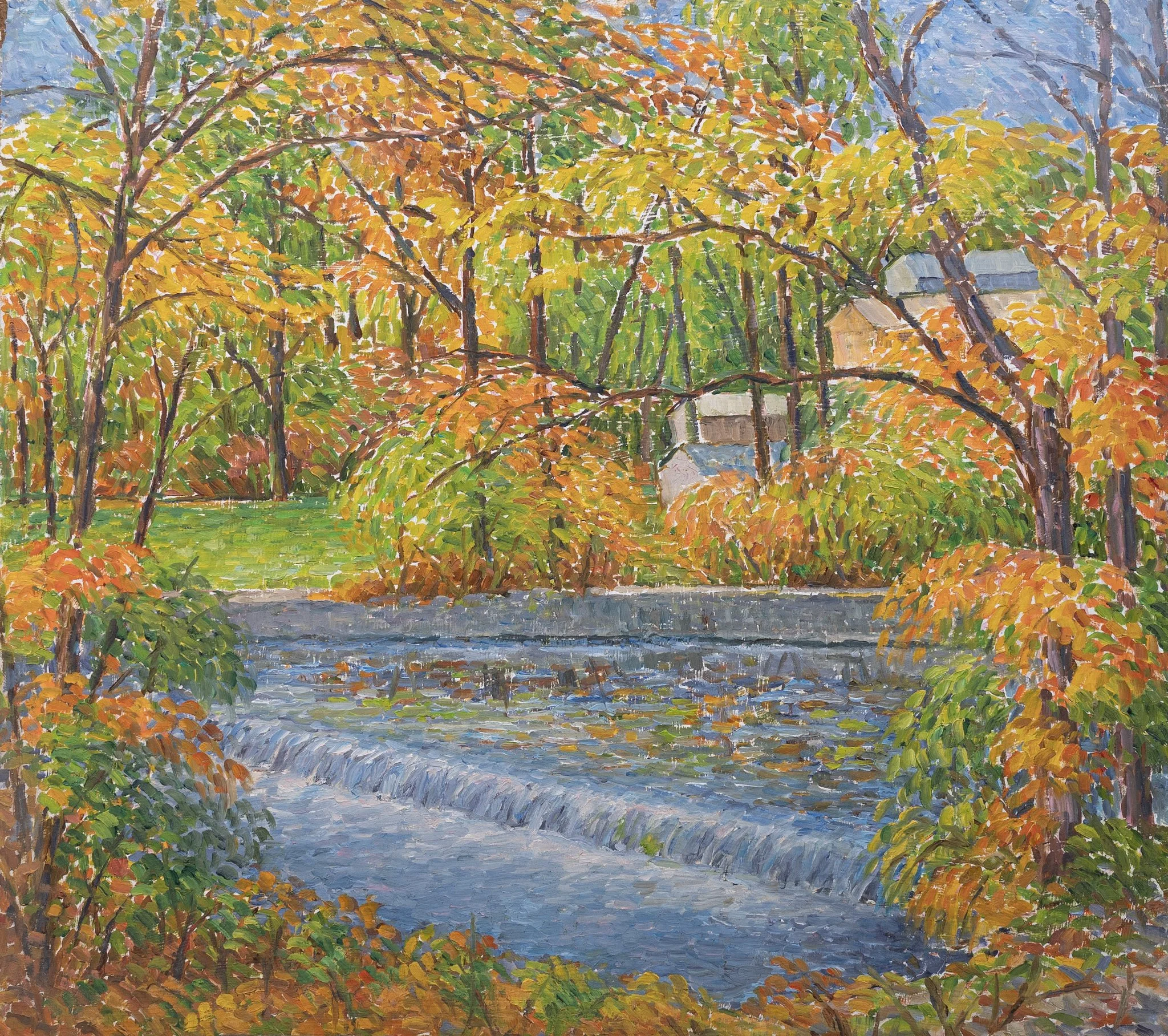 244_Landscape_Small Waterfall Monroe Pond_20x22_s.jpg