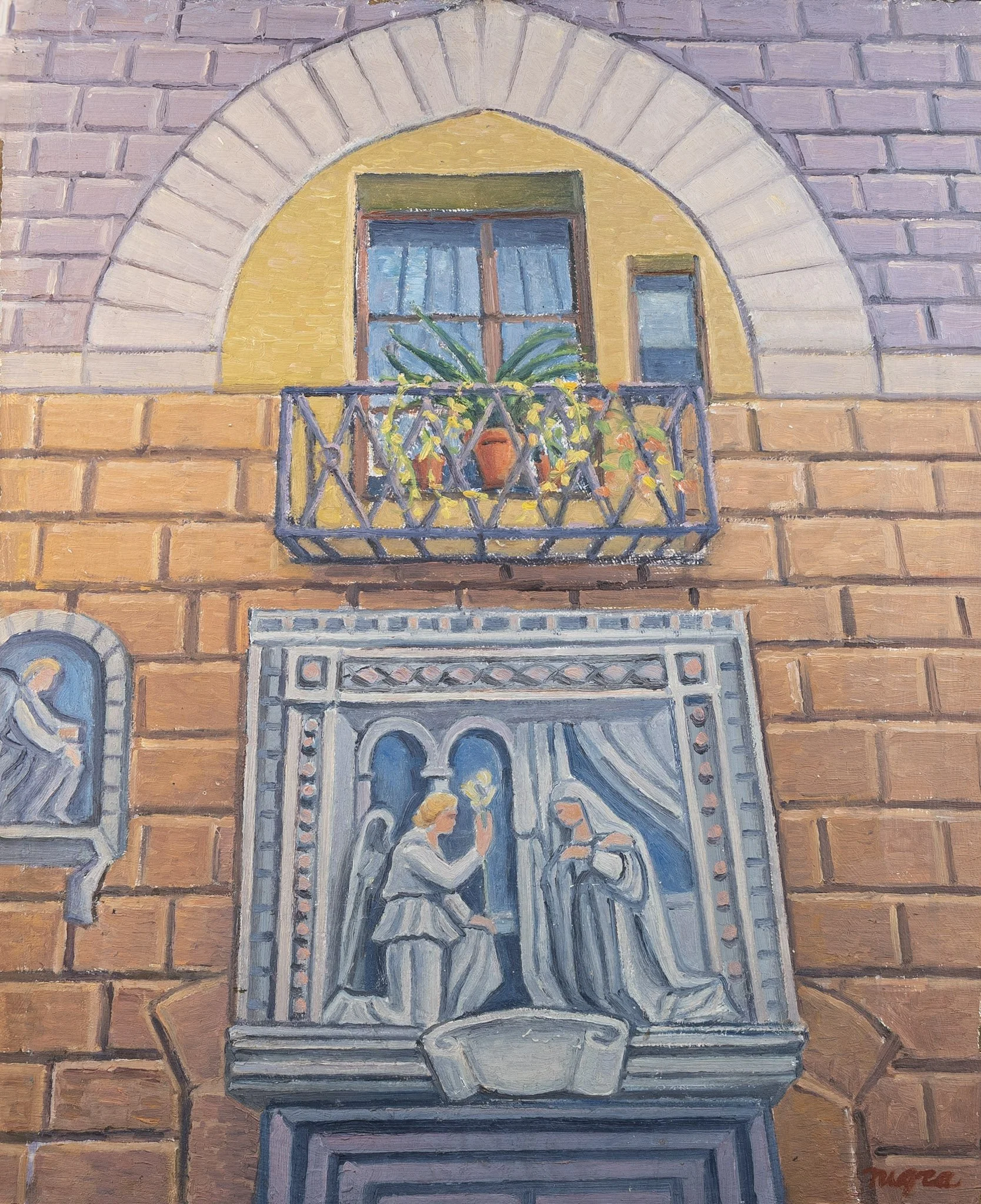 151_NYC_Building Archway With Mary_20.25×15.5_s.jpg