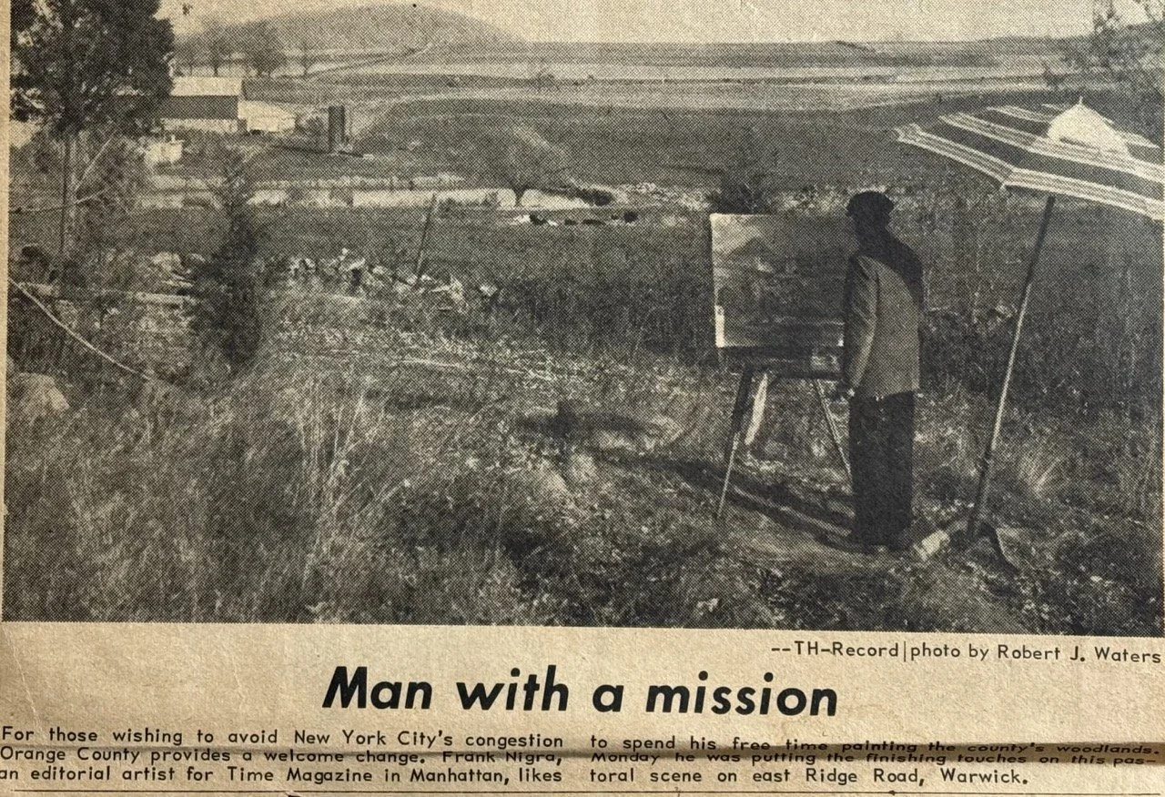 "A Man with a Mission" (Unknown Date) - Ridge Road, Warwick, NY
