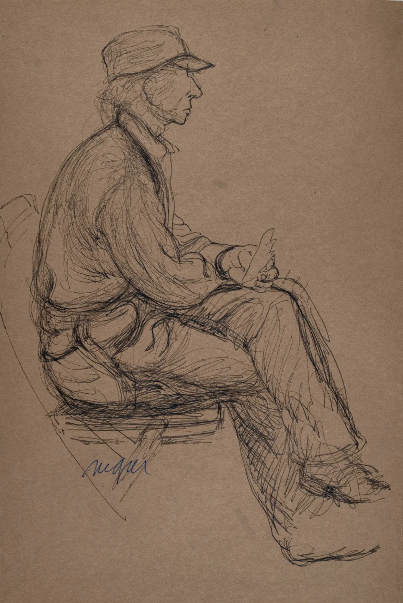 Pen & Ink_060_Figure_Seated_Profile_s.jpg
