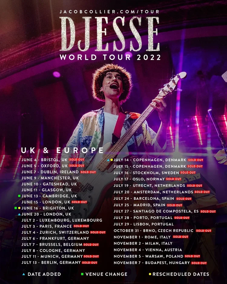 Jacob Collier World Tour 2022