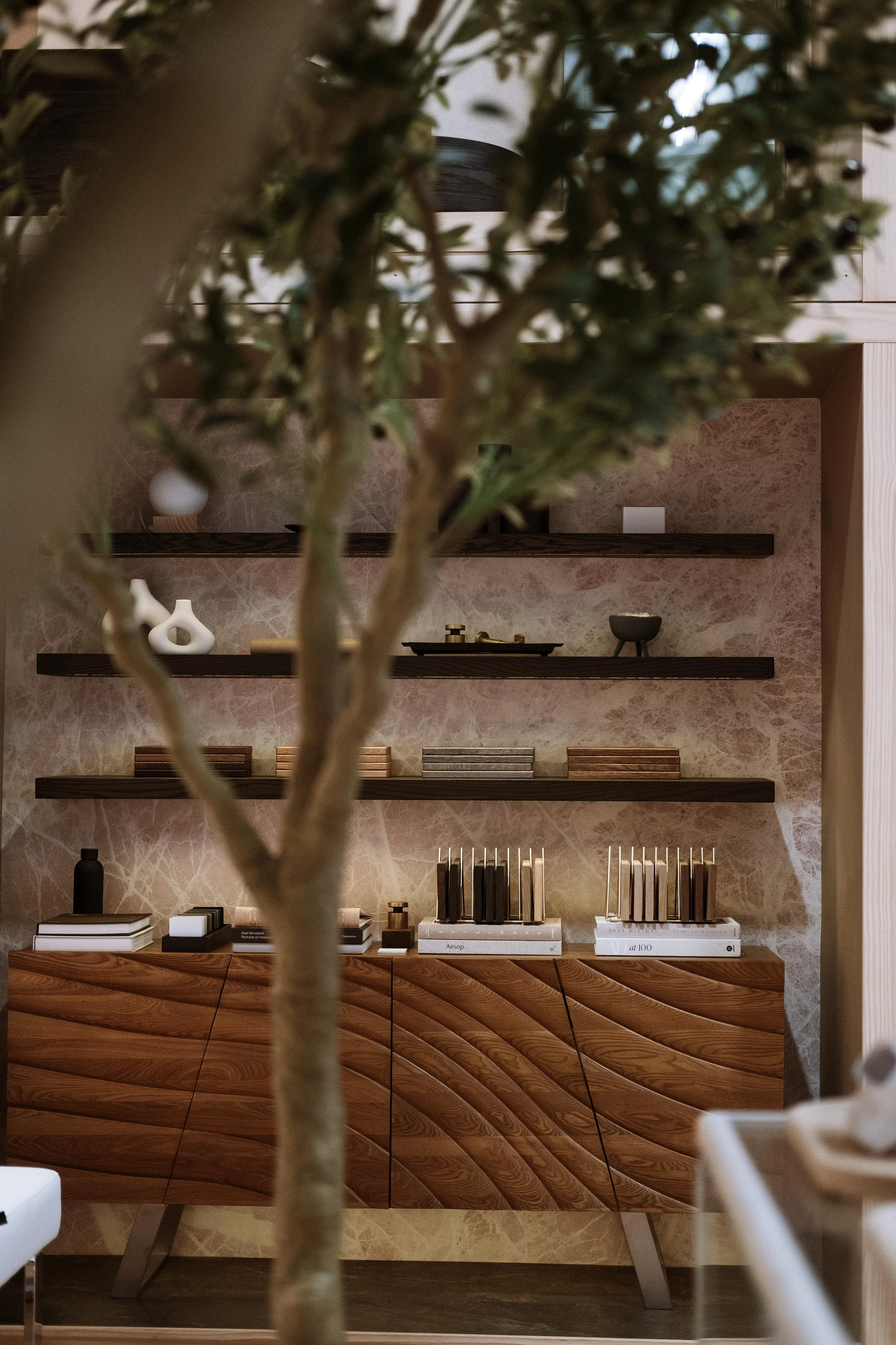 Selections area in the Viewrail booth at the International Trade Show 