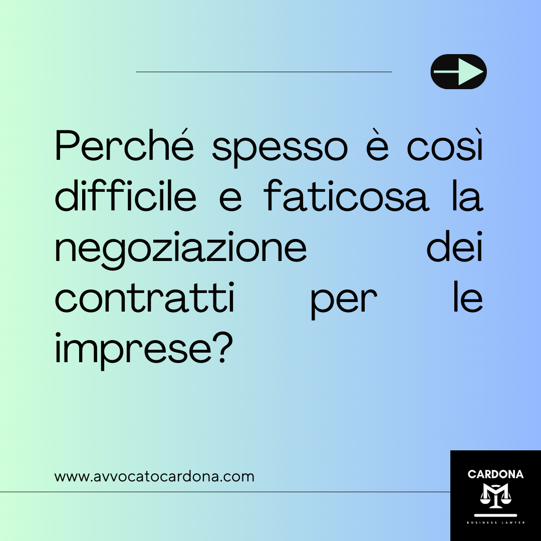 Perchè è così difficile negoziare per conto della tua azienda?