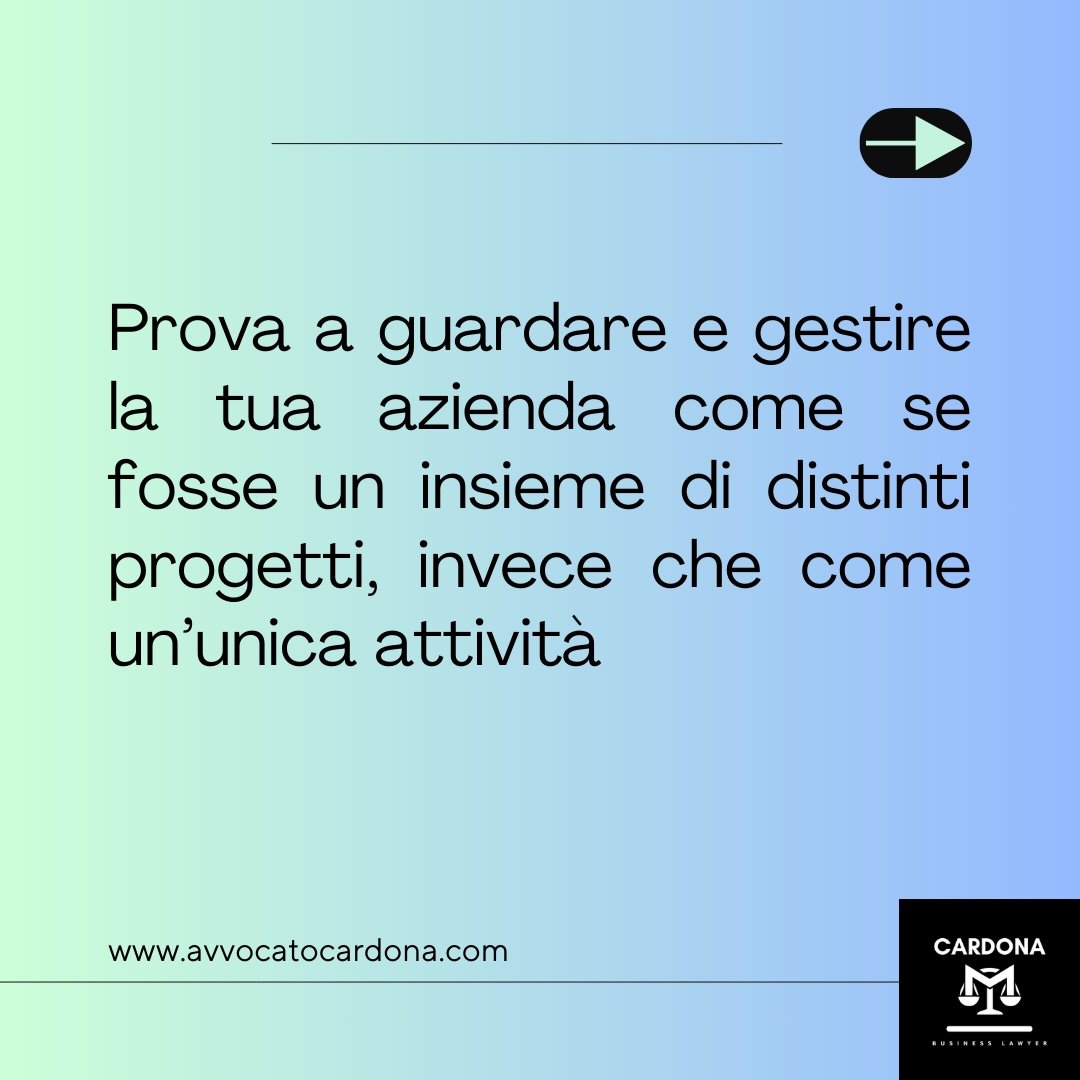 LA TUA AZIENDA NON &Egrave; UN INSIEME DI ATTIVIT&Agrave;,
MA UN INSIEME DI PROGETTI

#imprenditori #impresa #business #affari #azienda