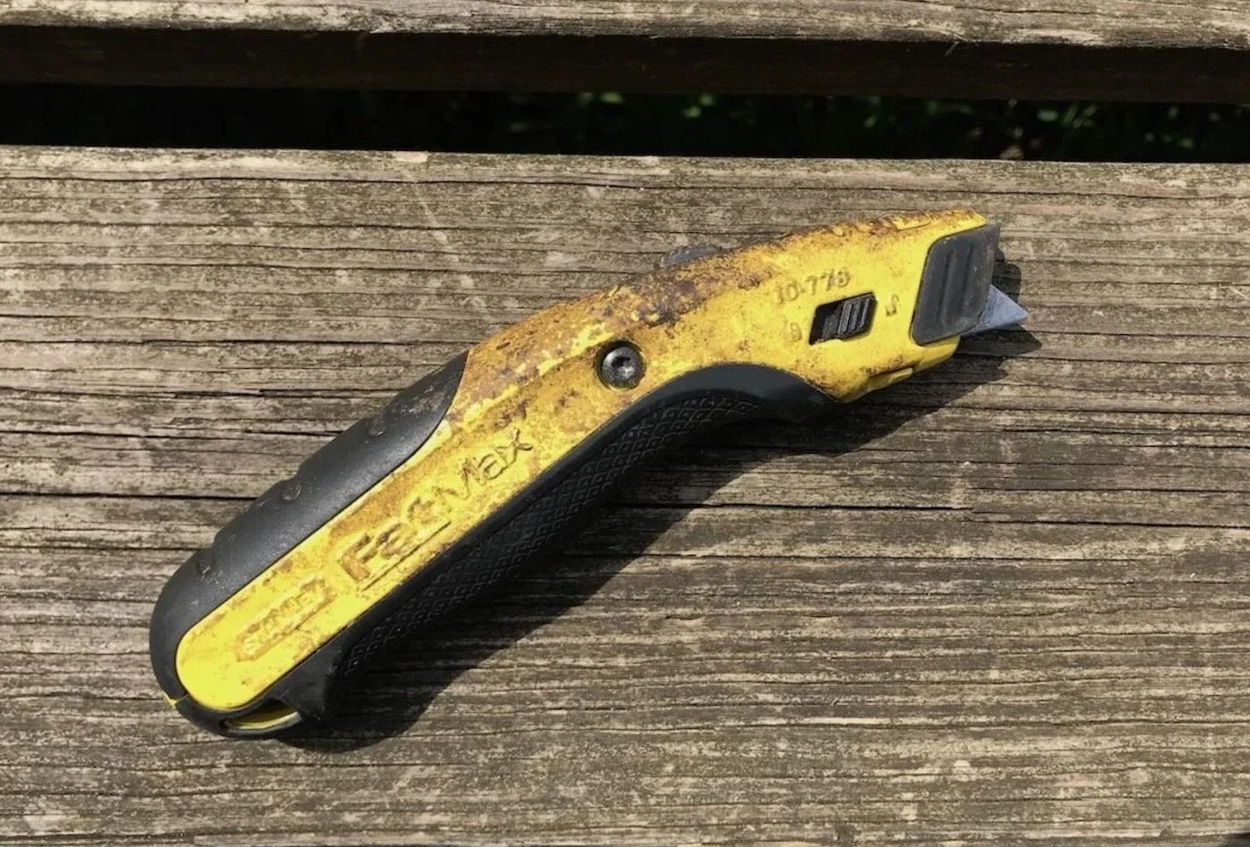 utility blade for basketweaving