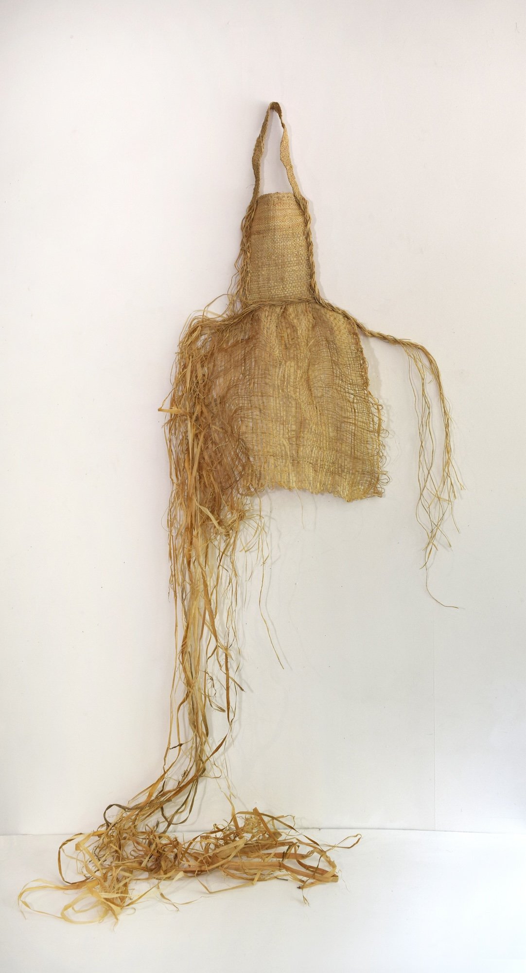 Object of Power III: Rush Apron; rushes (Schoenoplectus tabernaemontani); 48: x 46”