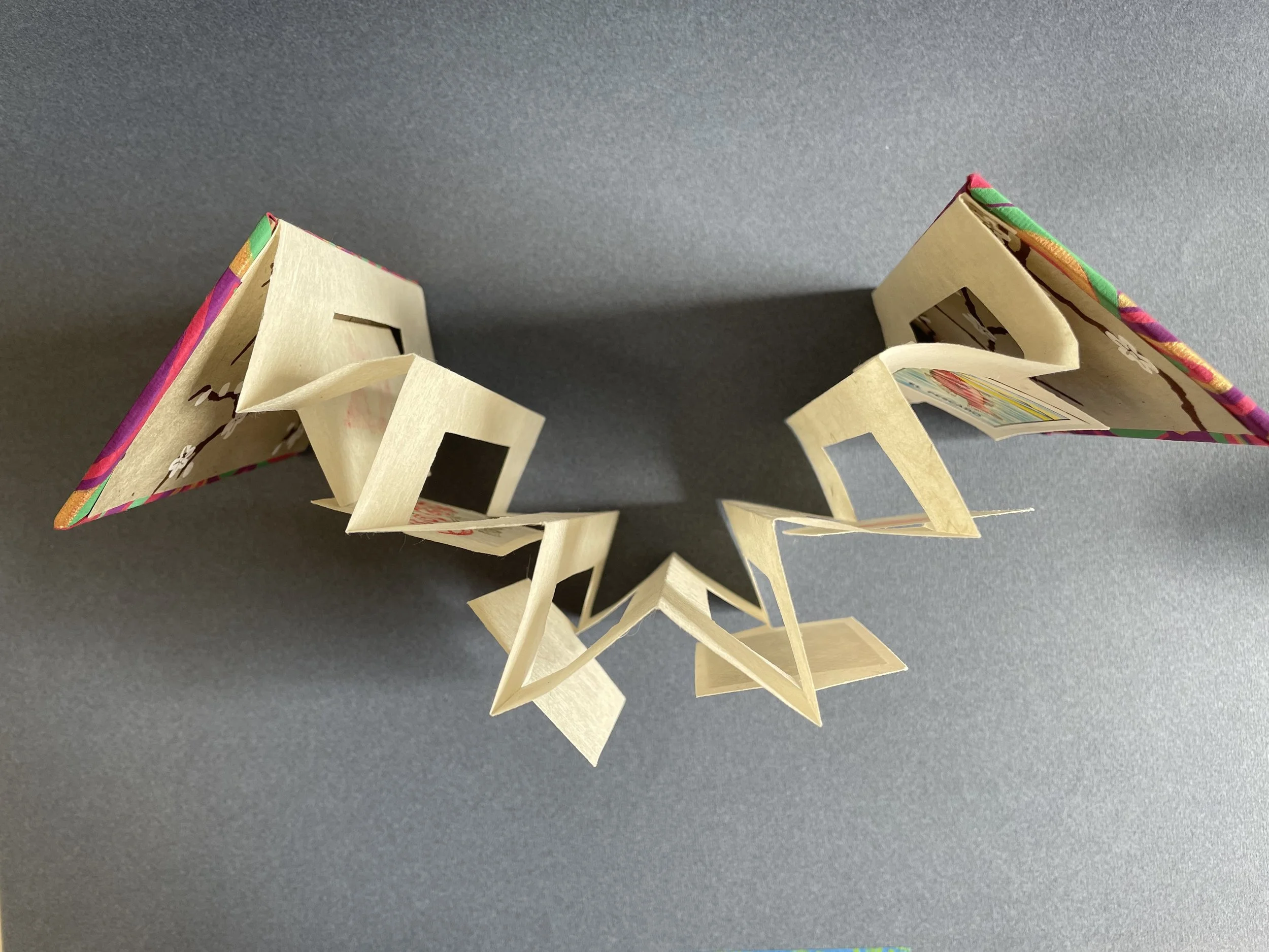 Panorama Book: Accordion with Decorative Panels