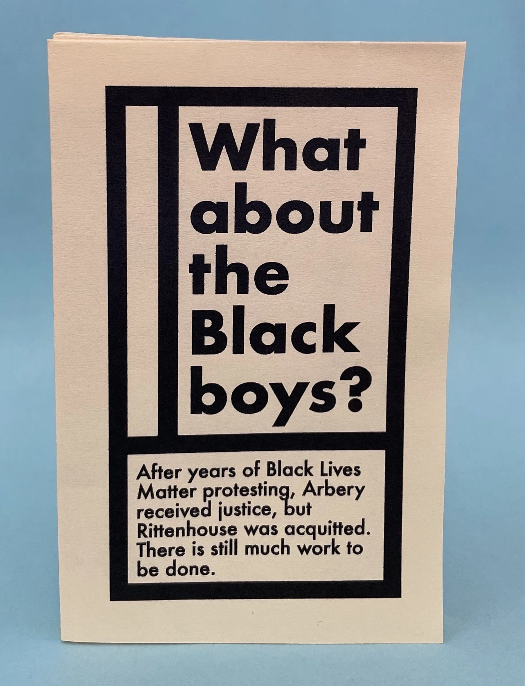 What about the Black boys?