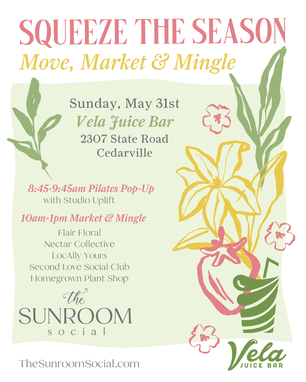 Spring Market &amp;  Mingle
