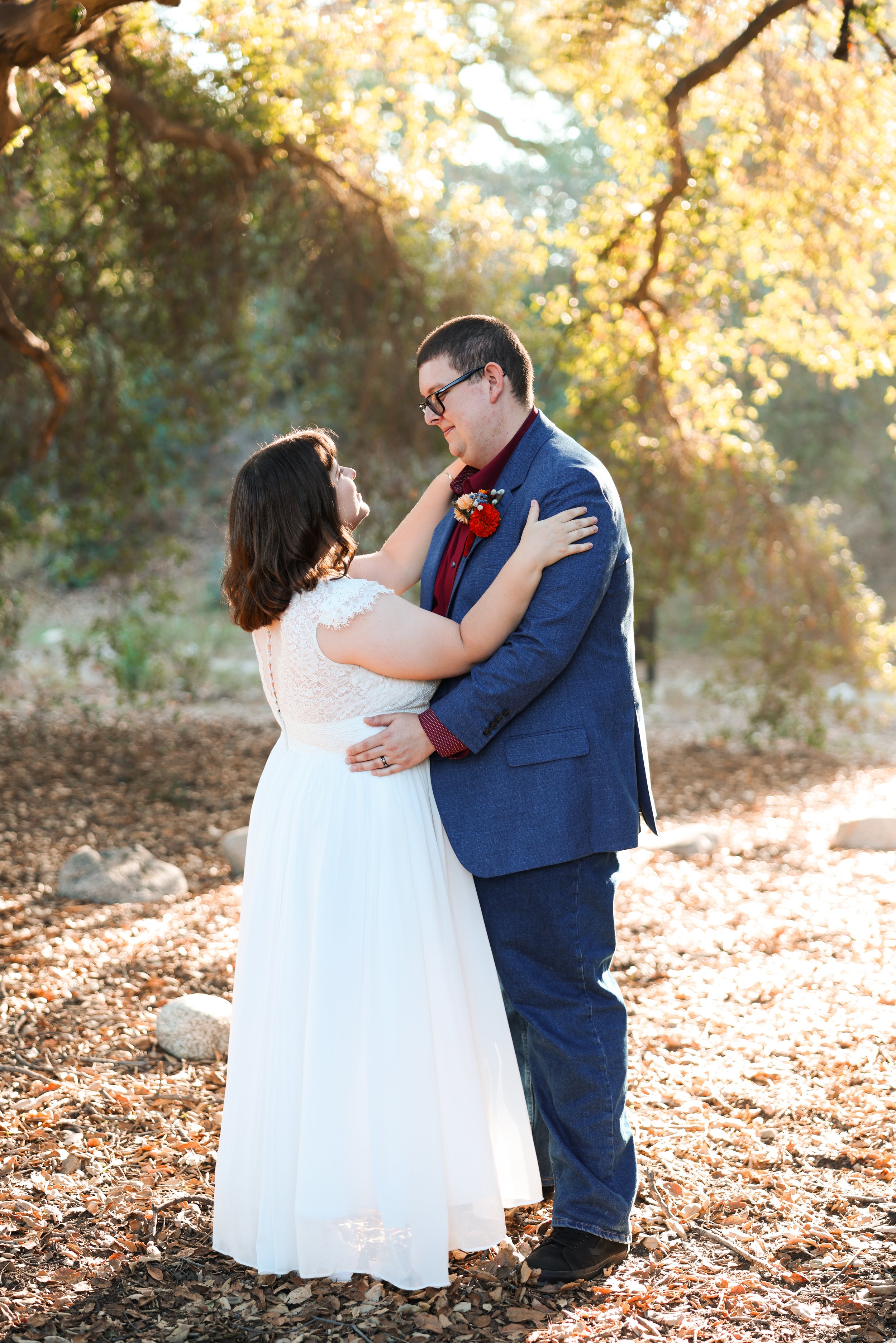 Cassandra and Stephens Wedding Portraits