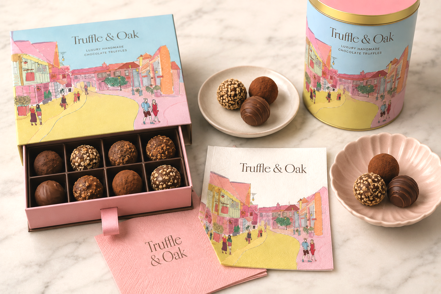 Truffle & Oak Packaging