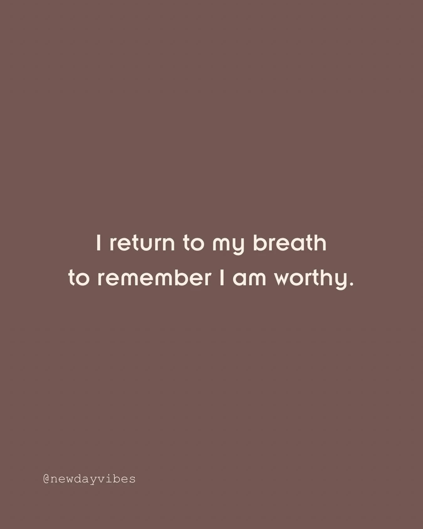 A reminder you can return to your breath at any time&hellip;

&bull; Close or soften your eyes
&bull; Place both hands on your heart space, feel their warmth
&bull; Breathe in slowly through your nose
&bull; Exhale slowly through your nose or mouth
&