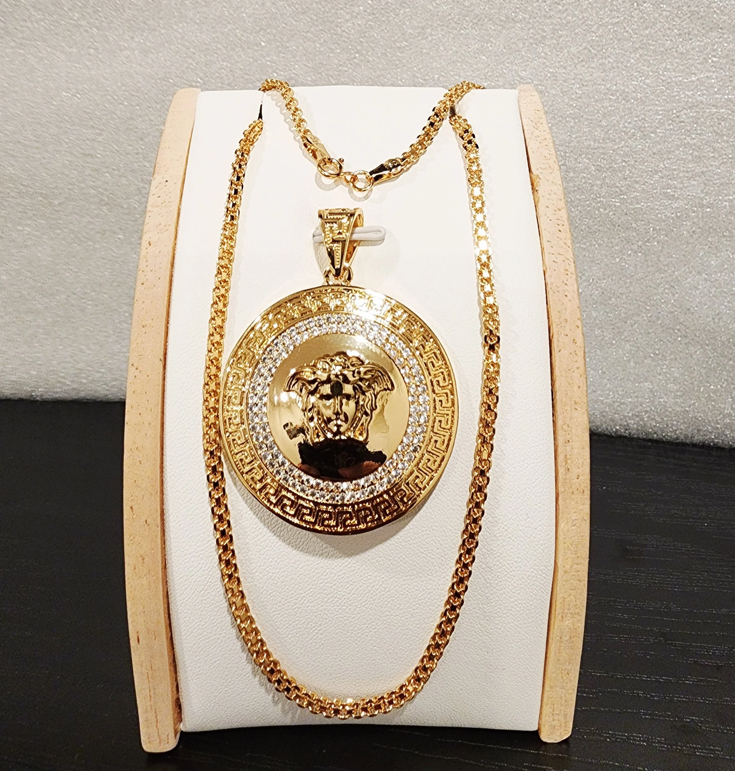 Majestic Medusa Pendant Necklace