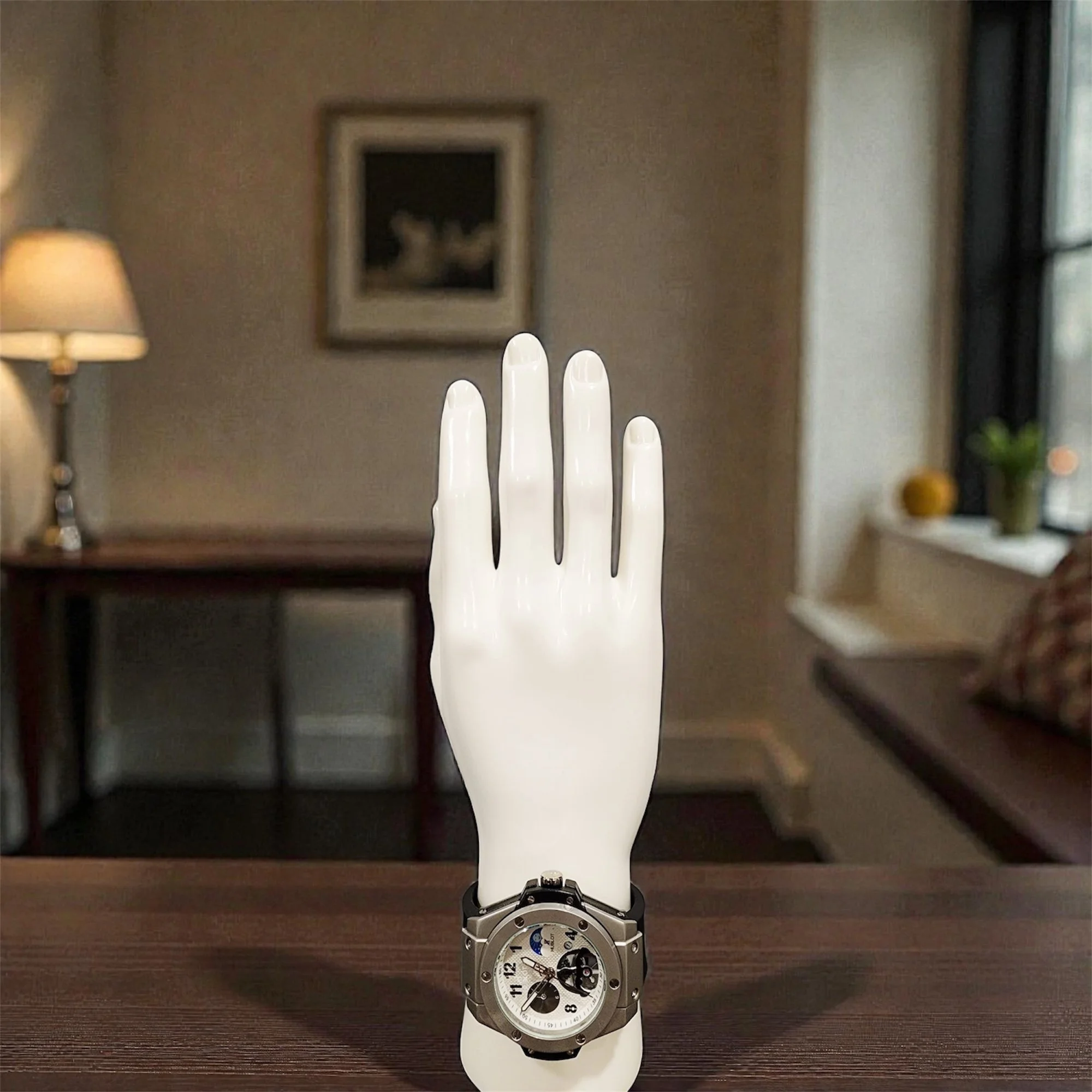 Men classic wristwatch