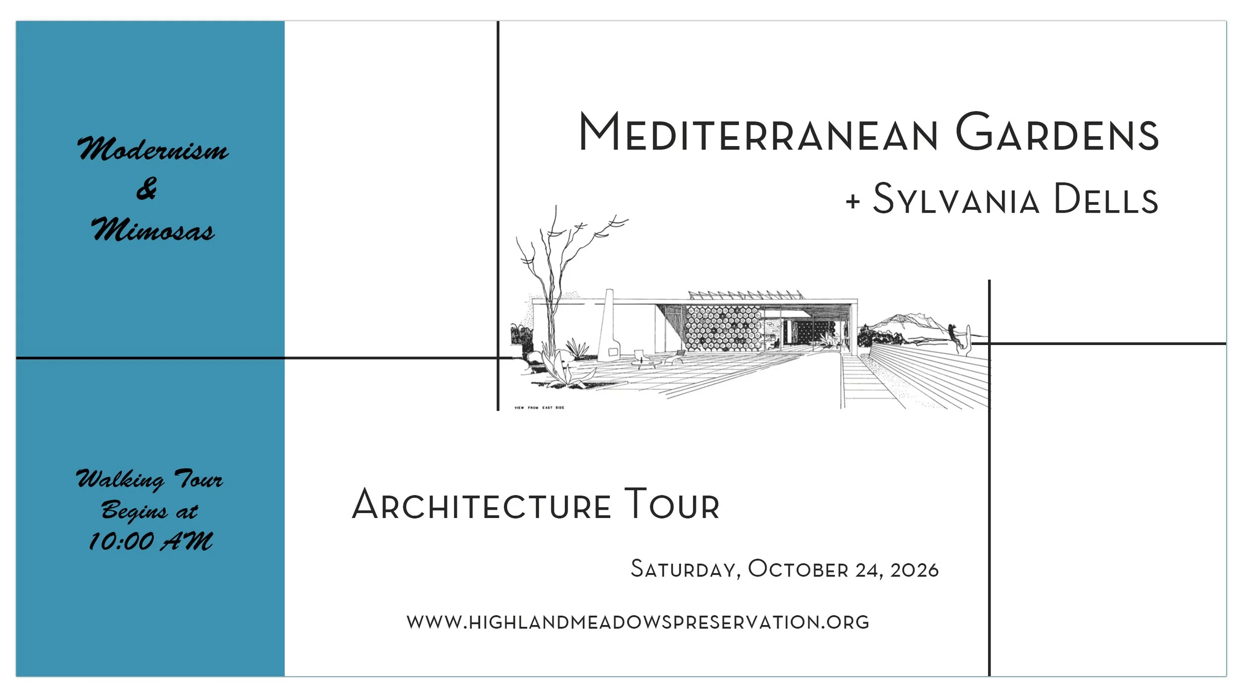 Mediterranean Gardens + Sylvania Dells Architecture Tour