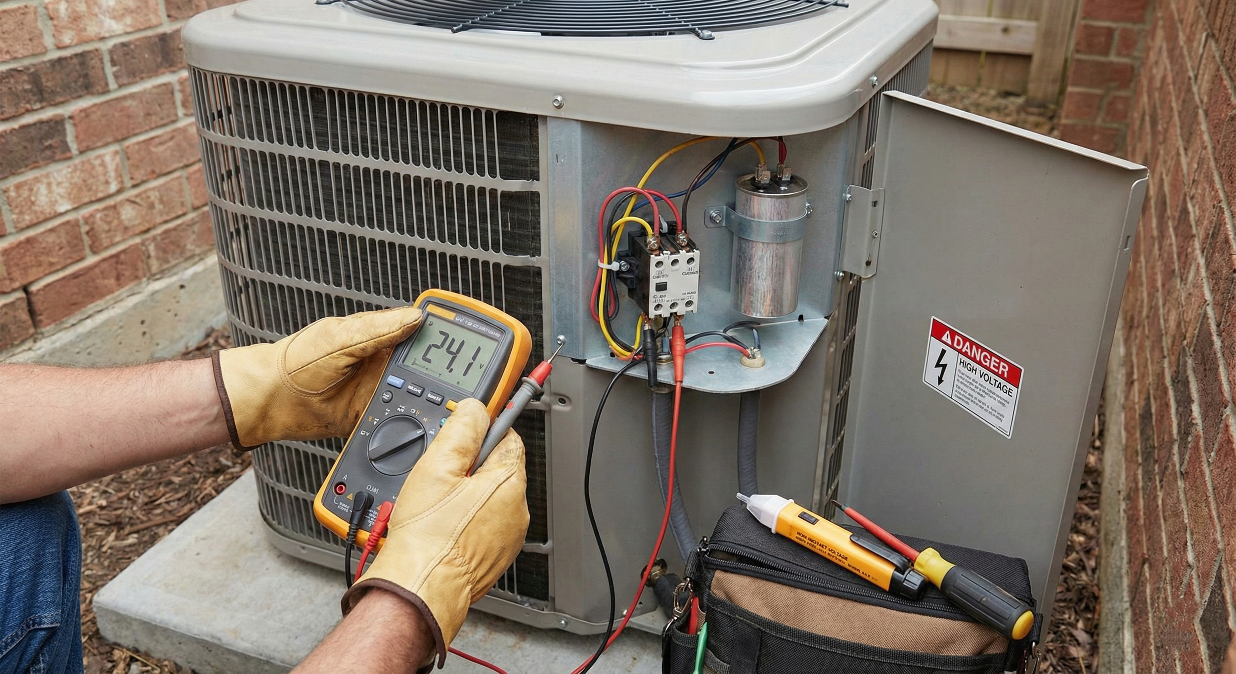 A Safety Guide to Residential HVAC Electrical Troubleshooting