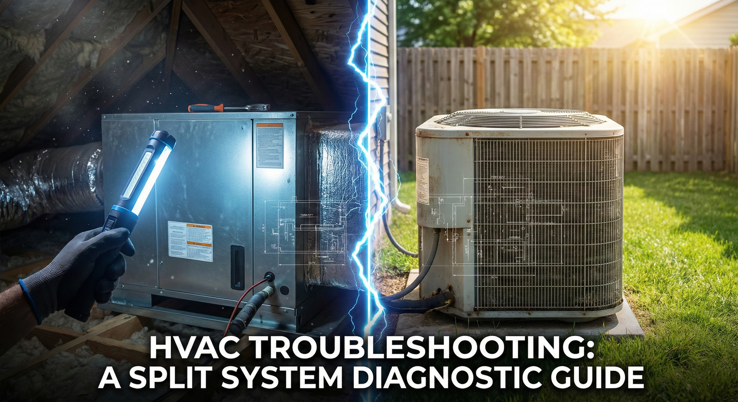 Central Air Conditioner Troubleshooting: The "Split System" Isolation Strategy