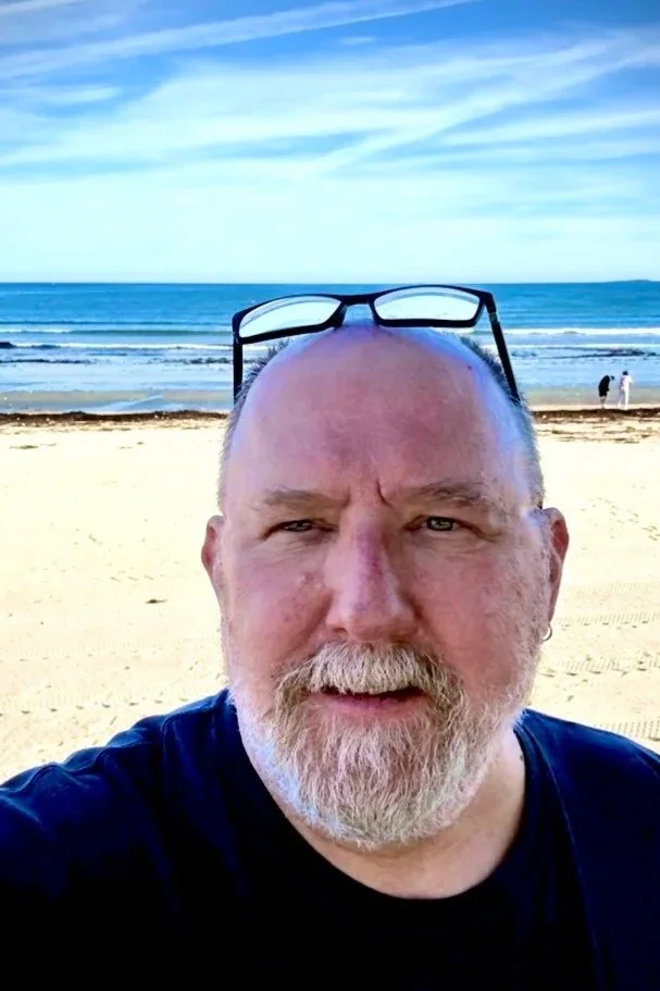 Portrait of Charles Decáte, psychic medium, Reiki Master, and creator of there Temple Series