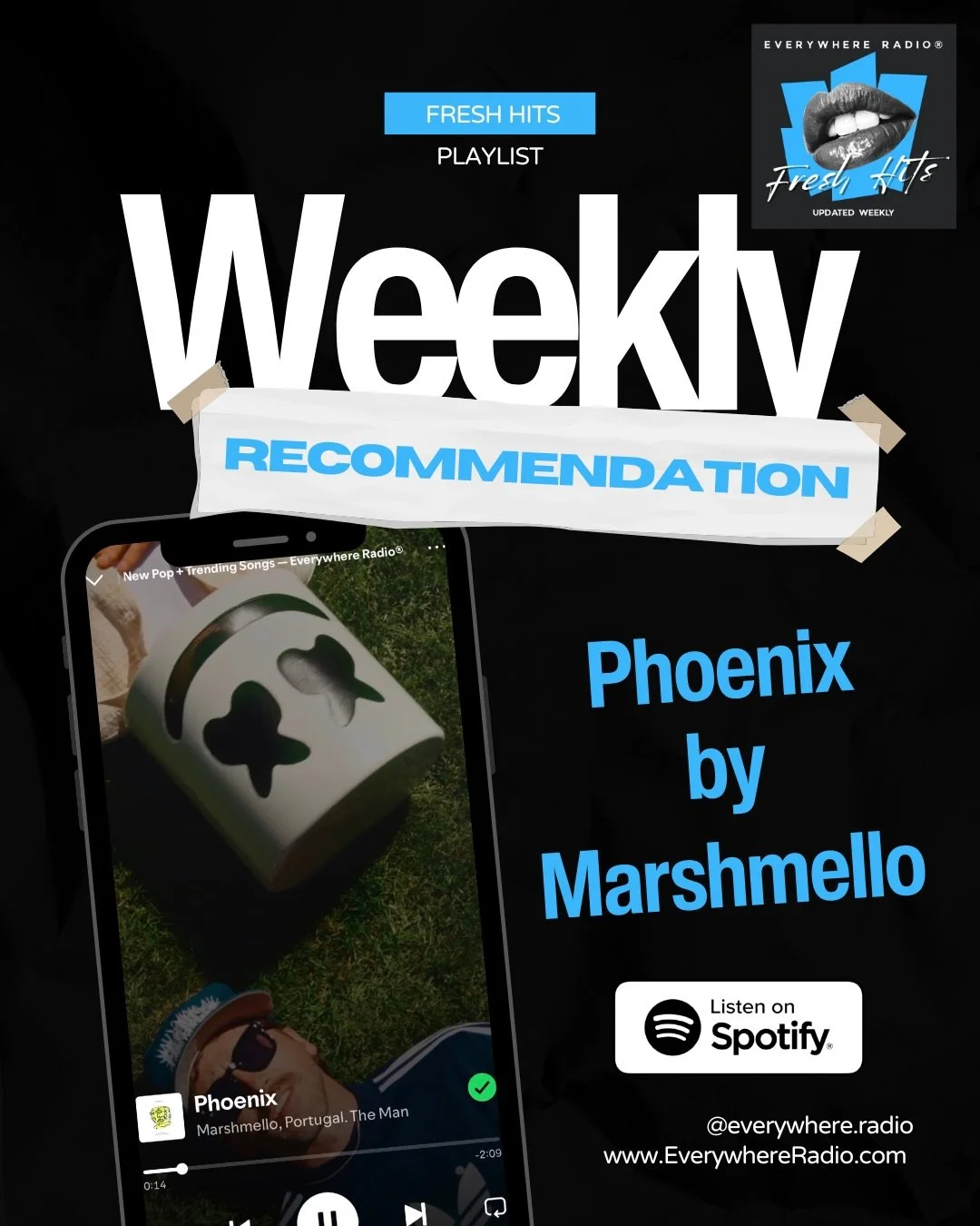 this one instantly lifts your mood 

&ldquo;Phoenix&rdquo; &mdash; @marshmello &amp; @portugaltheman 
feel-good energy, light, effortless&hellip; just press play and go ☀️

perfect for those reset moments when you need a quick vibe shift.

find it on