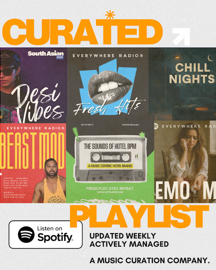 Spotify Playlist curator Everywhere Radio
